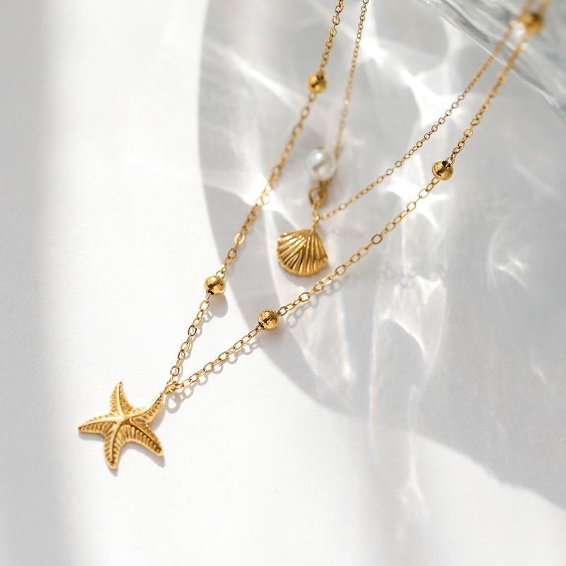 Coastal Charm Layered Necklace