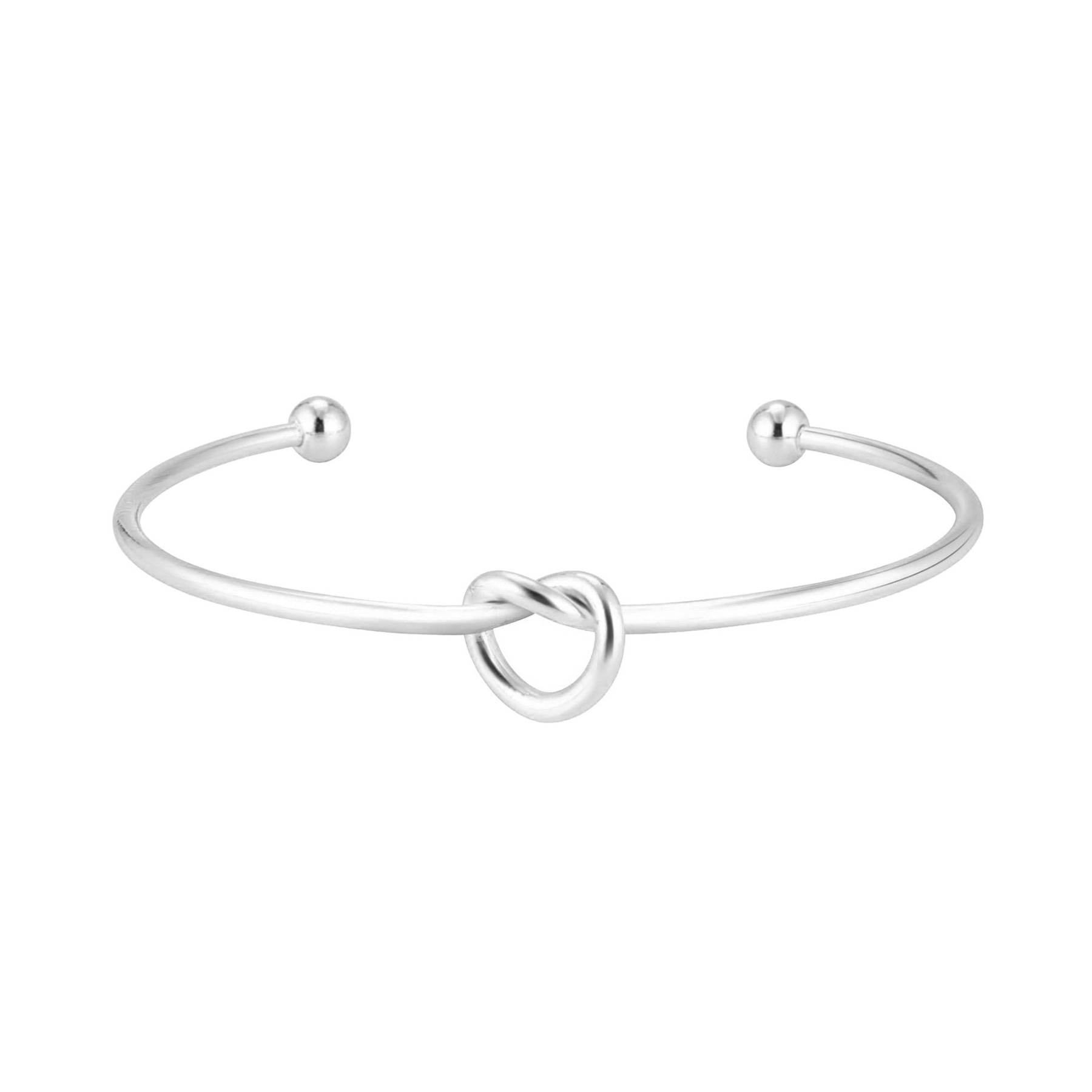 Layered Knot Cuff Bracelets: A Symphony of Shimmer