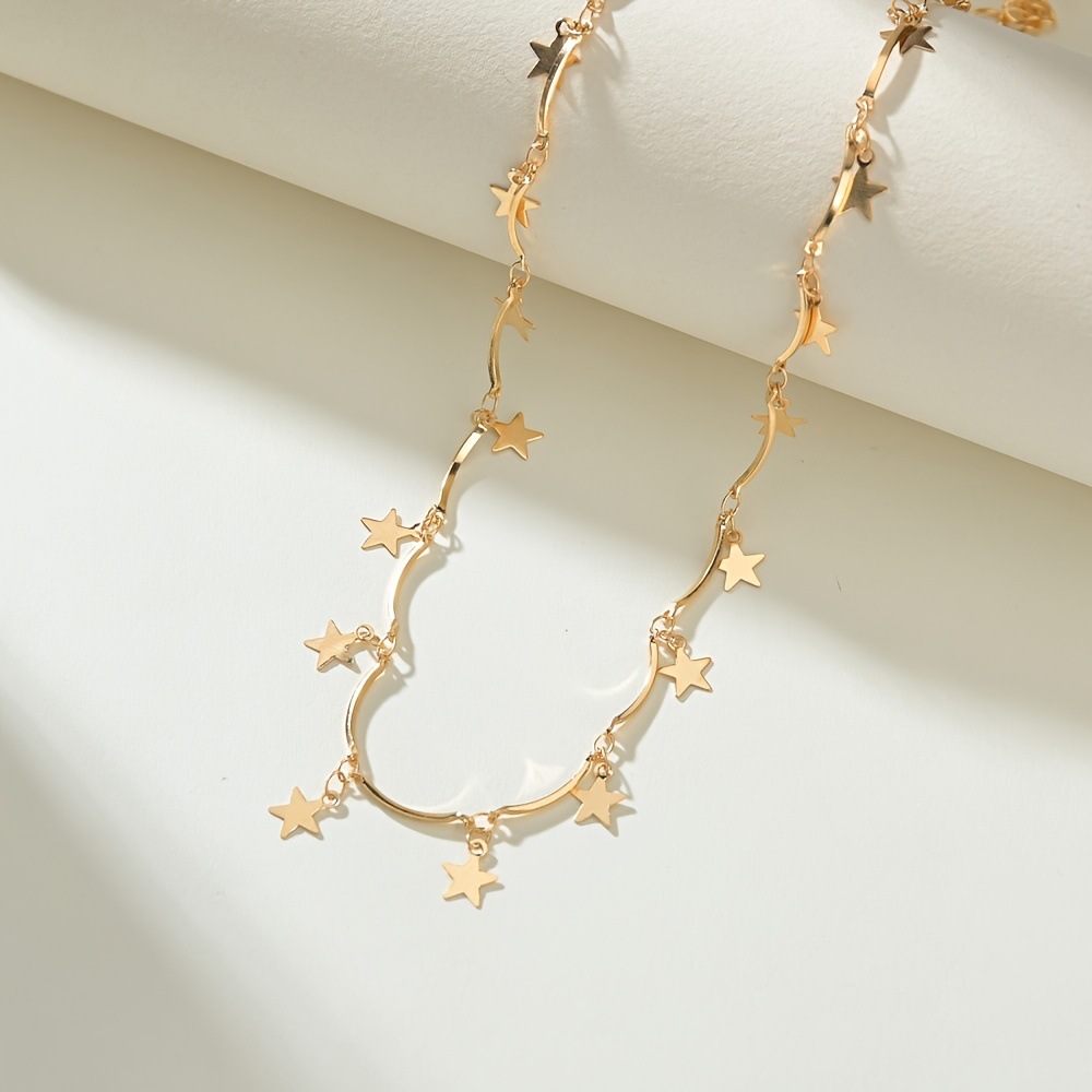 Star - Dangled Layered Necklaces