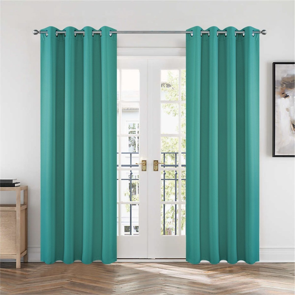 Joydeco Blackout Curtains Thermal Insulated Long Curtains& Drapes 2 Panels Set Various sizes and colors, suitable for living room and bedroom windows (Copy)