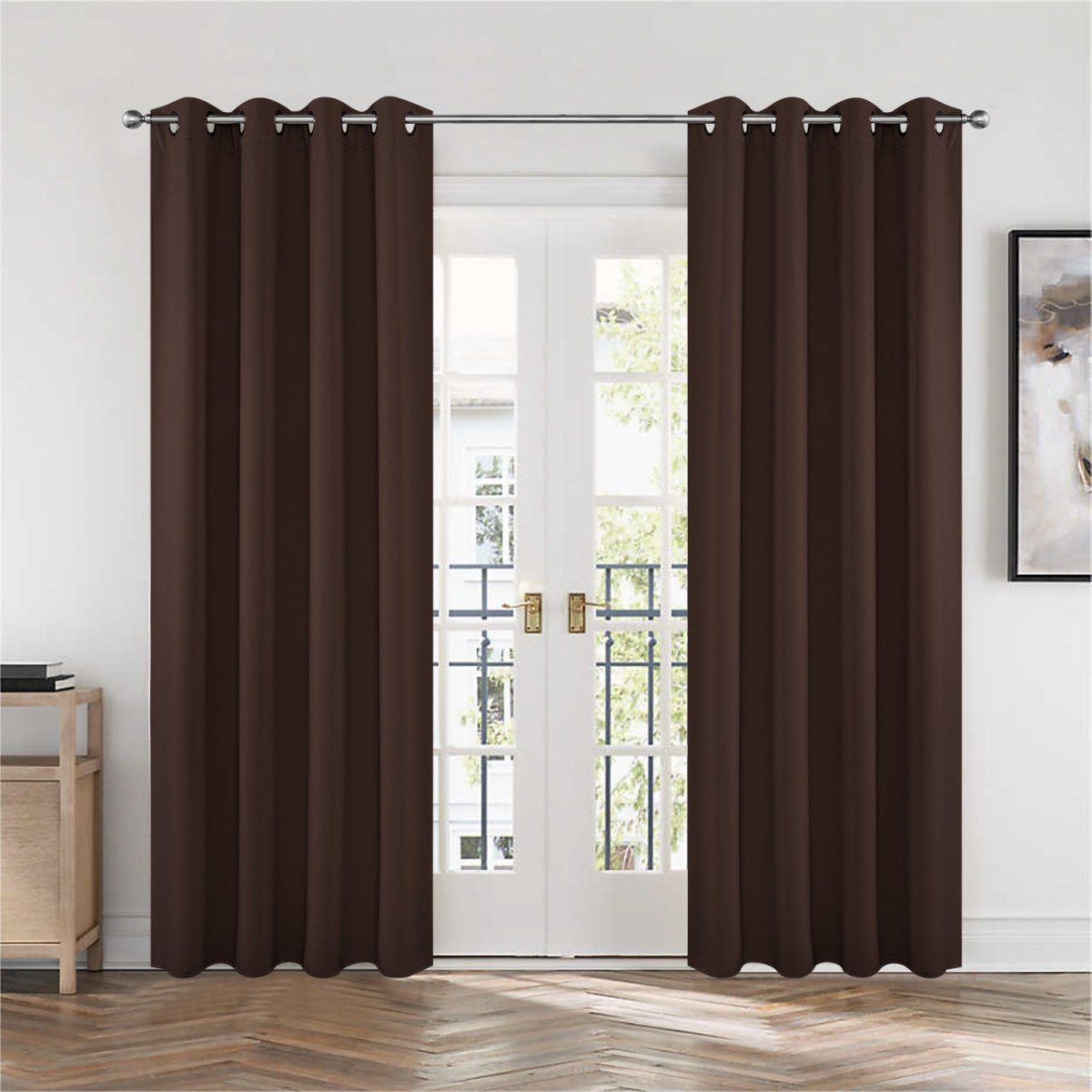 Joydeco Blackout Curtains Thermal Insulated Long Curtains& Drapes 2 Panels Set Various sizes and colors, suitable for living room and bedroom windows (Copy)