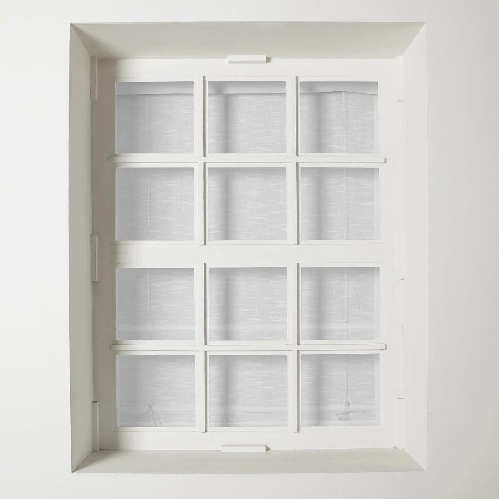 Jawara Linen Cotton Roman Shade Cordless Plus Size TWOPAGES