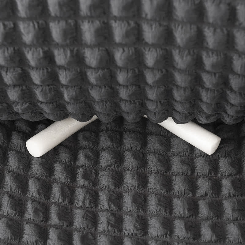 Simple Style Ruffled Elastic Sofa Cover - image 4