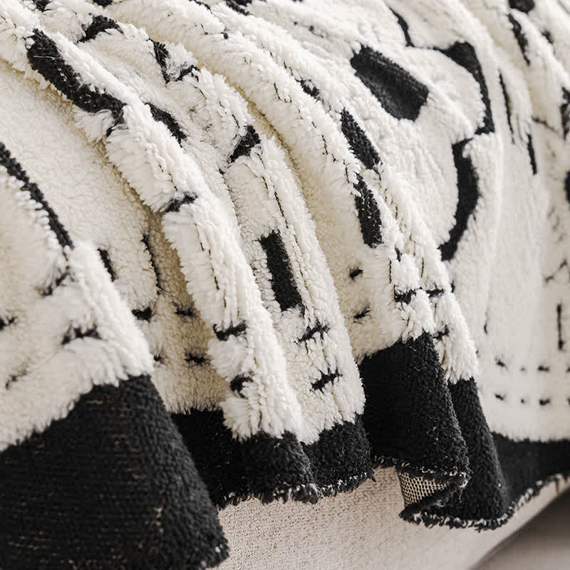 Floral Plush Sofa Throw Blanket - image 3