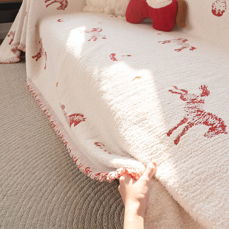 Ownkoti New Year Lucky Horse Sofa Protector - image 8