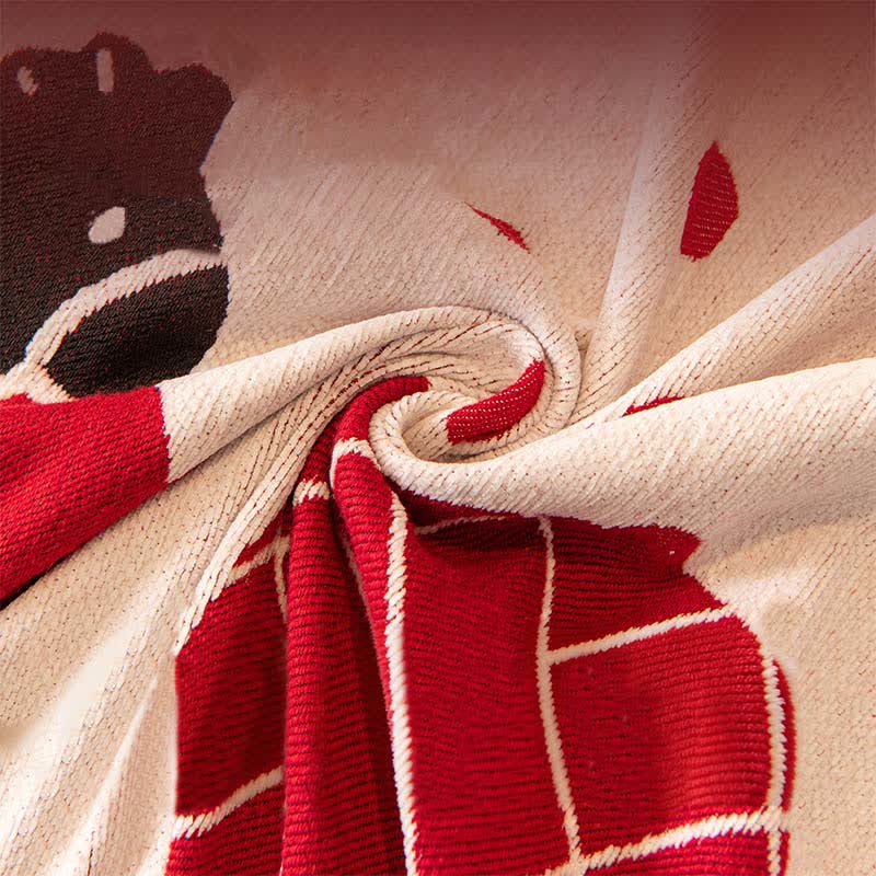 Ownkoti Anti-Slip Zodiac Horse Chenille Couch Throw - image 8