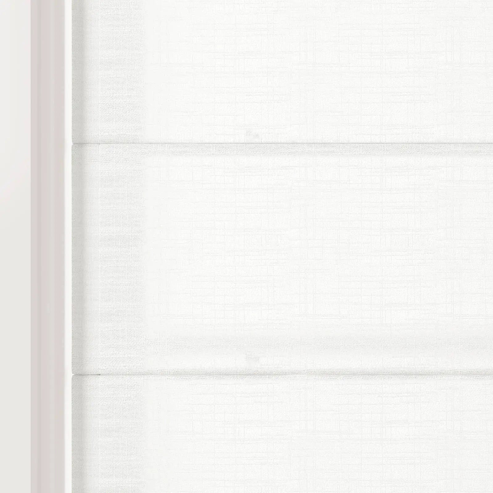 Custom Back Slat Roman Shades Cordless