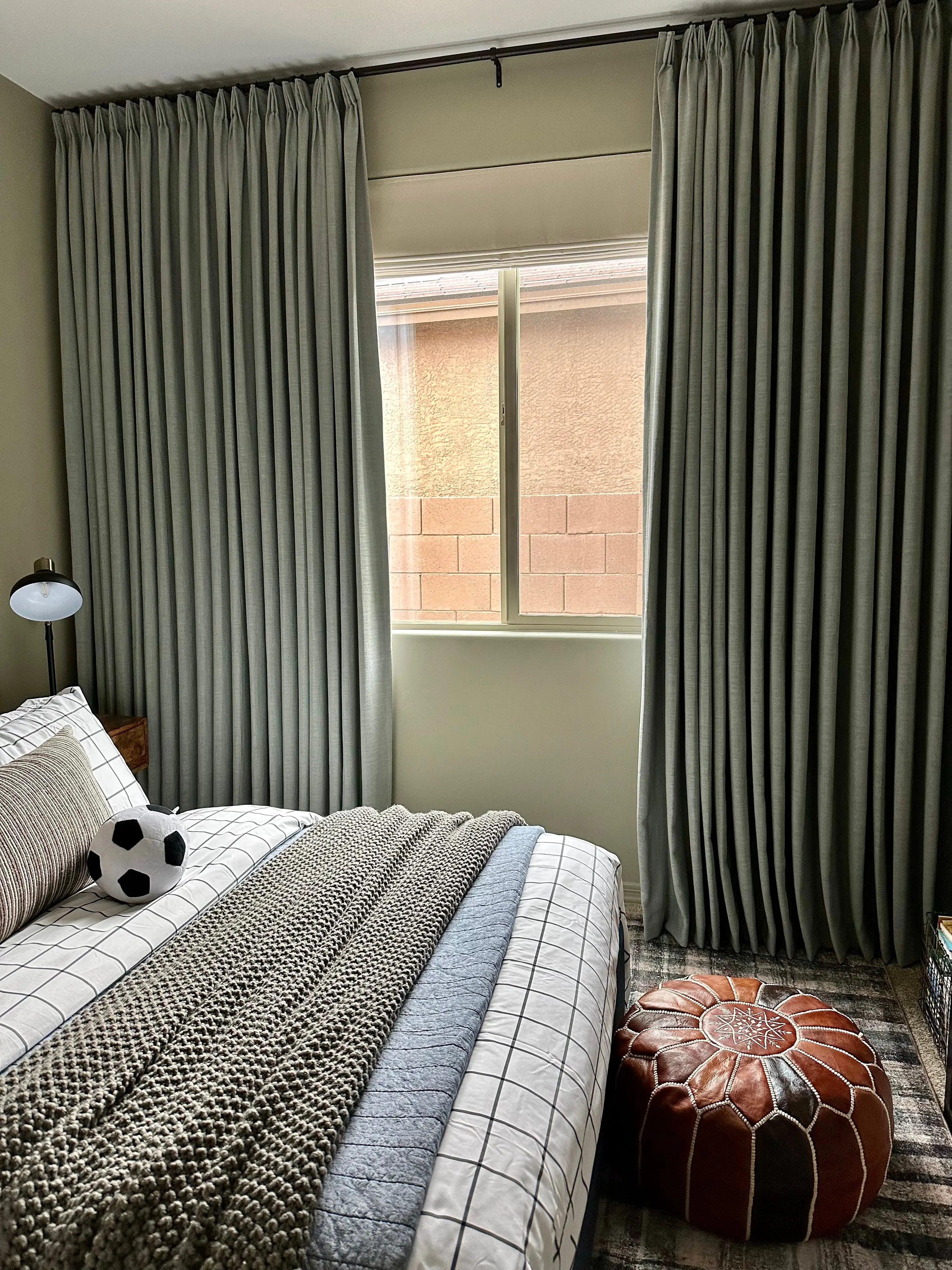 linen extra wide pleated drapery for elegant insulated interiors