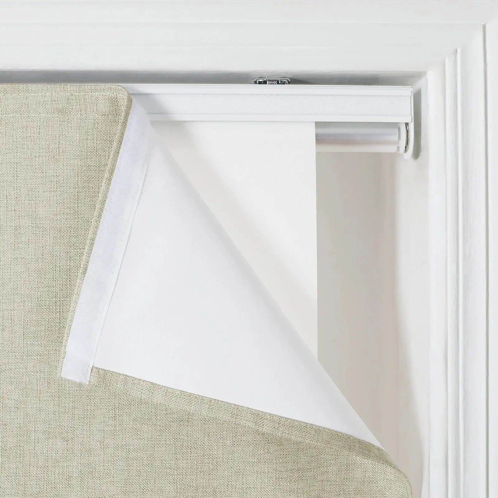 Liz Linen Roman Shade Cordless TWOPAGES