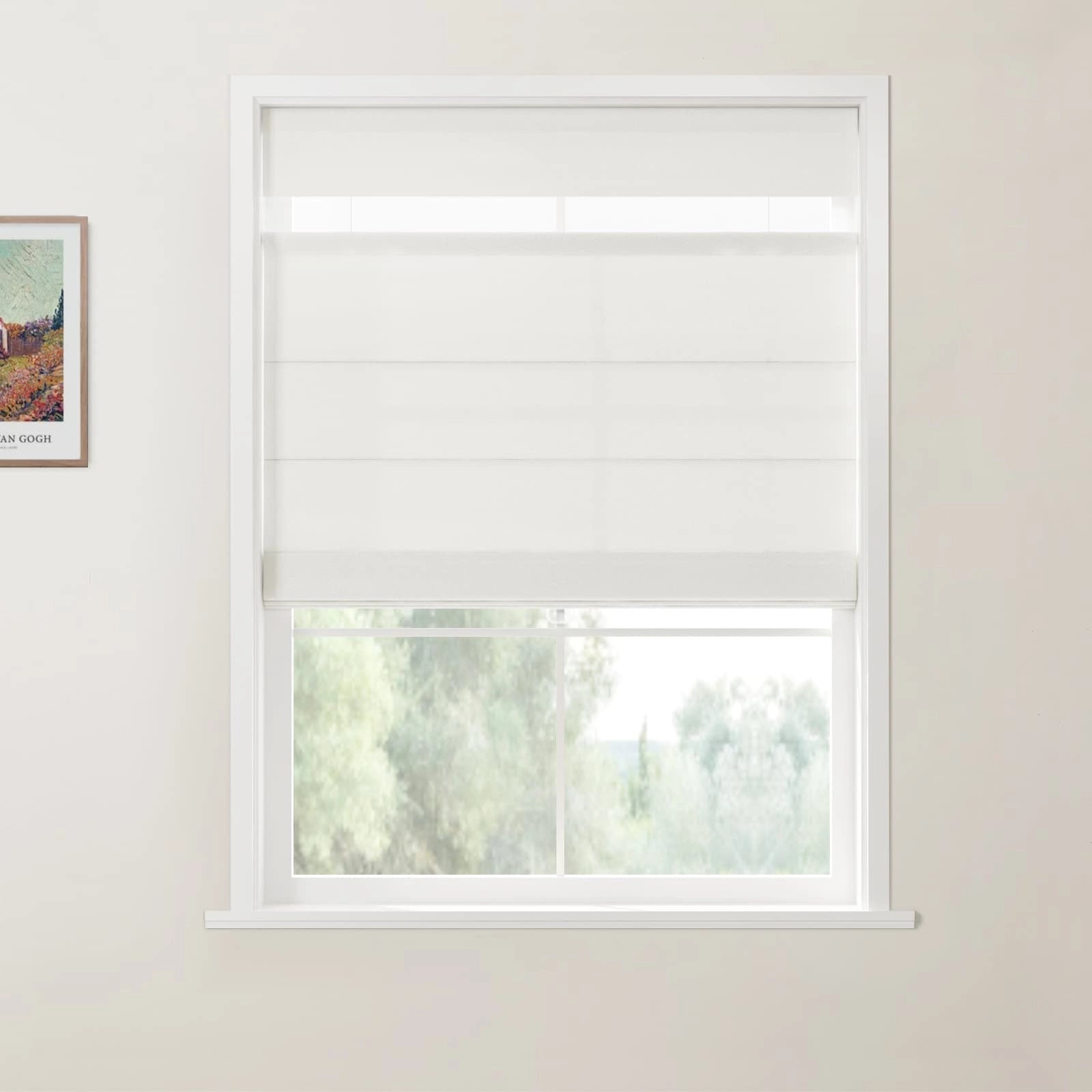 Shop Andy Cordless Top Down Bottom Up Roman Shades