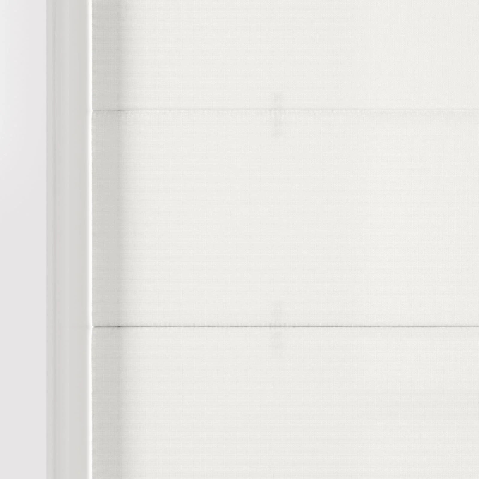 Details of Optic White Andy Cordless Top Down Bottom Up Roman Shades