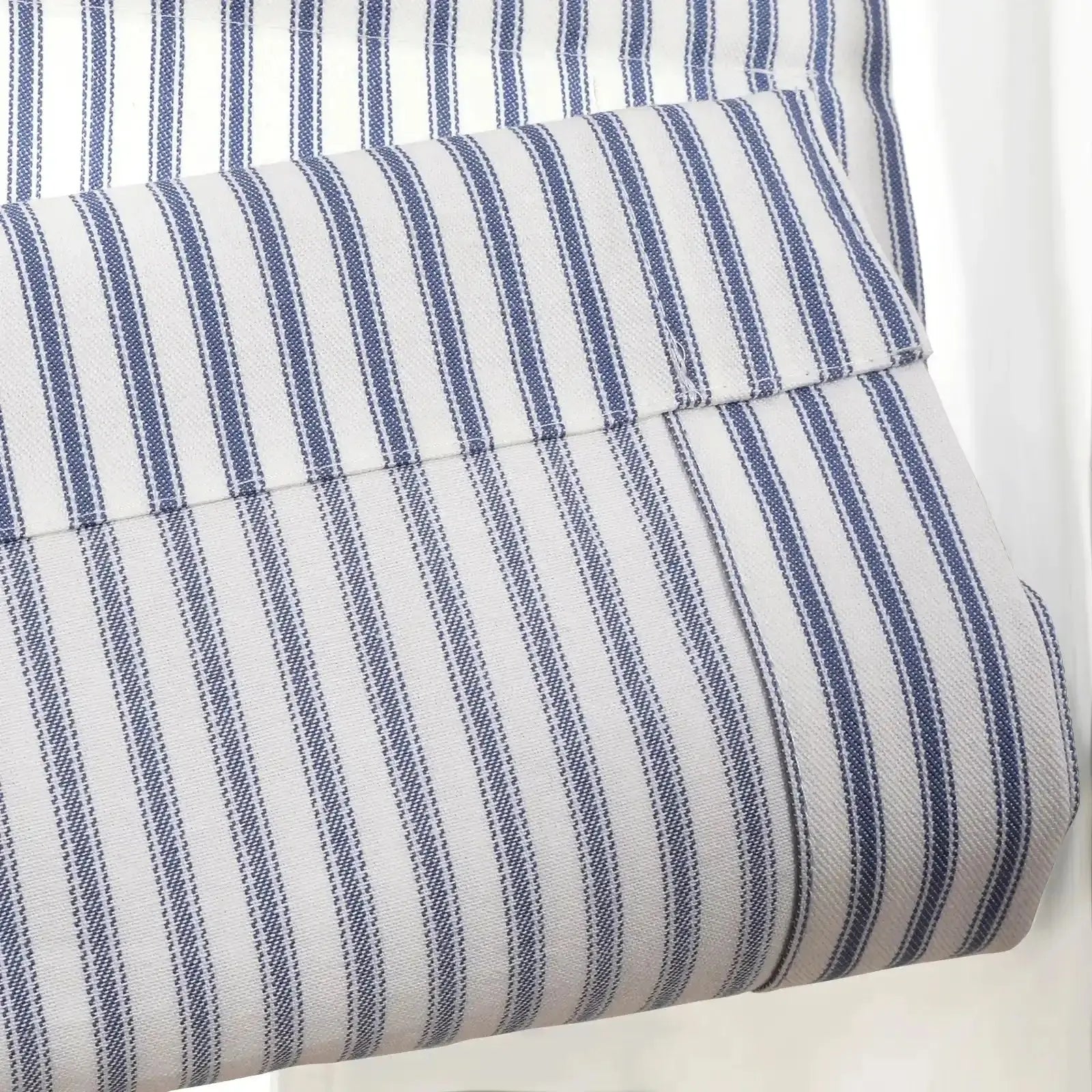 Jana Cordless Roman Shades 100% Cotton Striped -TWOPAGES