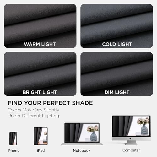 Thermal Insulated Blackout Curtains Room Darkening Grommet Panels