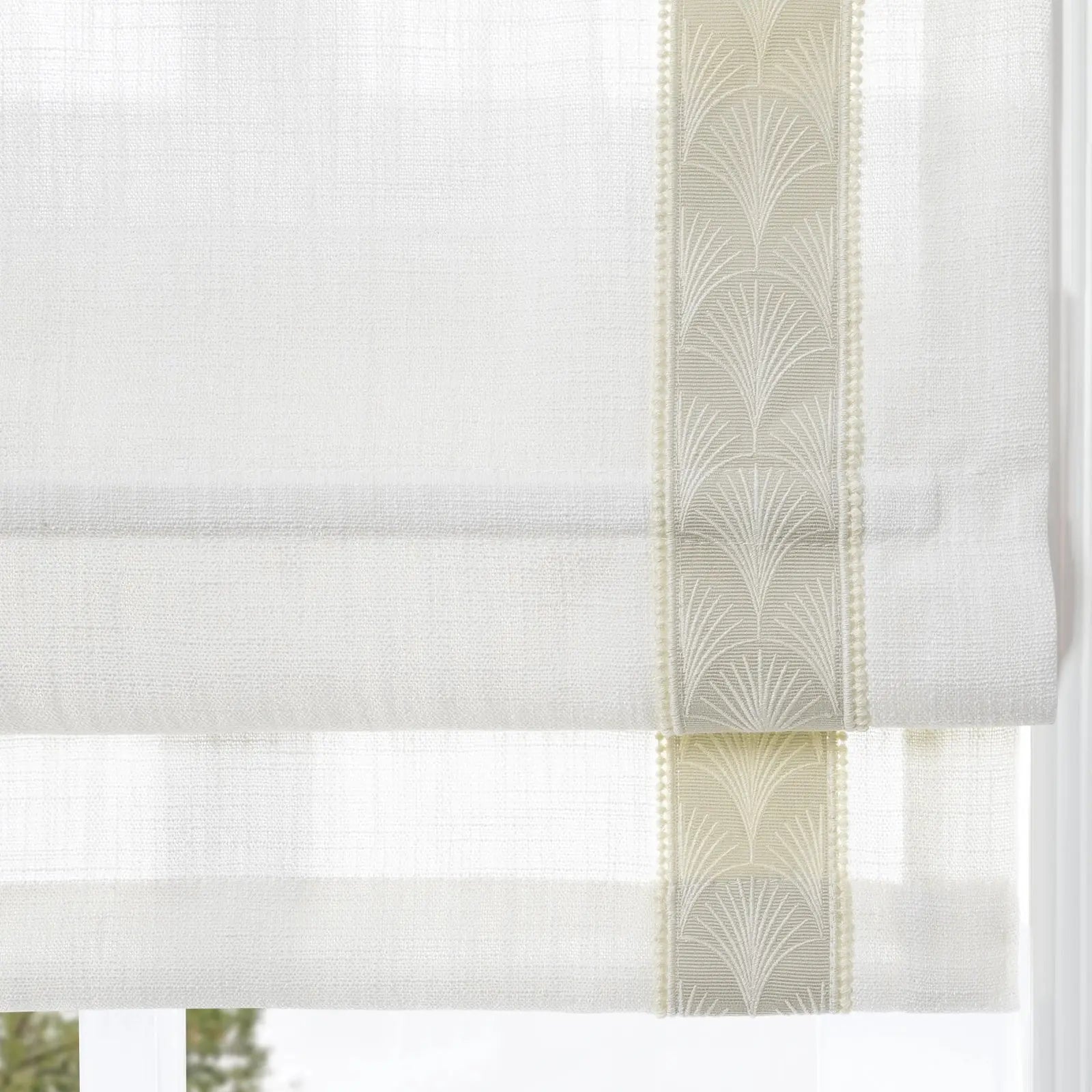 Liz Linen Roman Shade Cordless -TWOPAGES