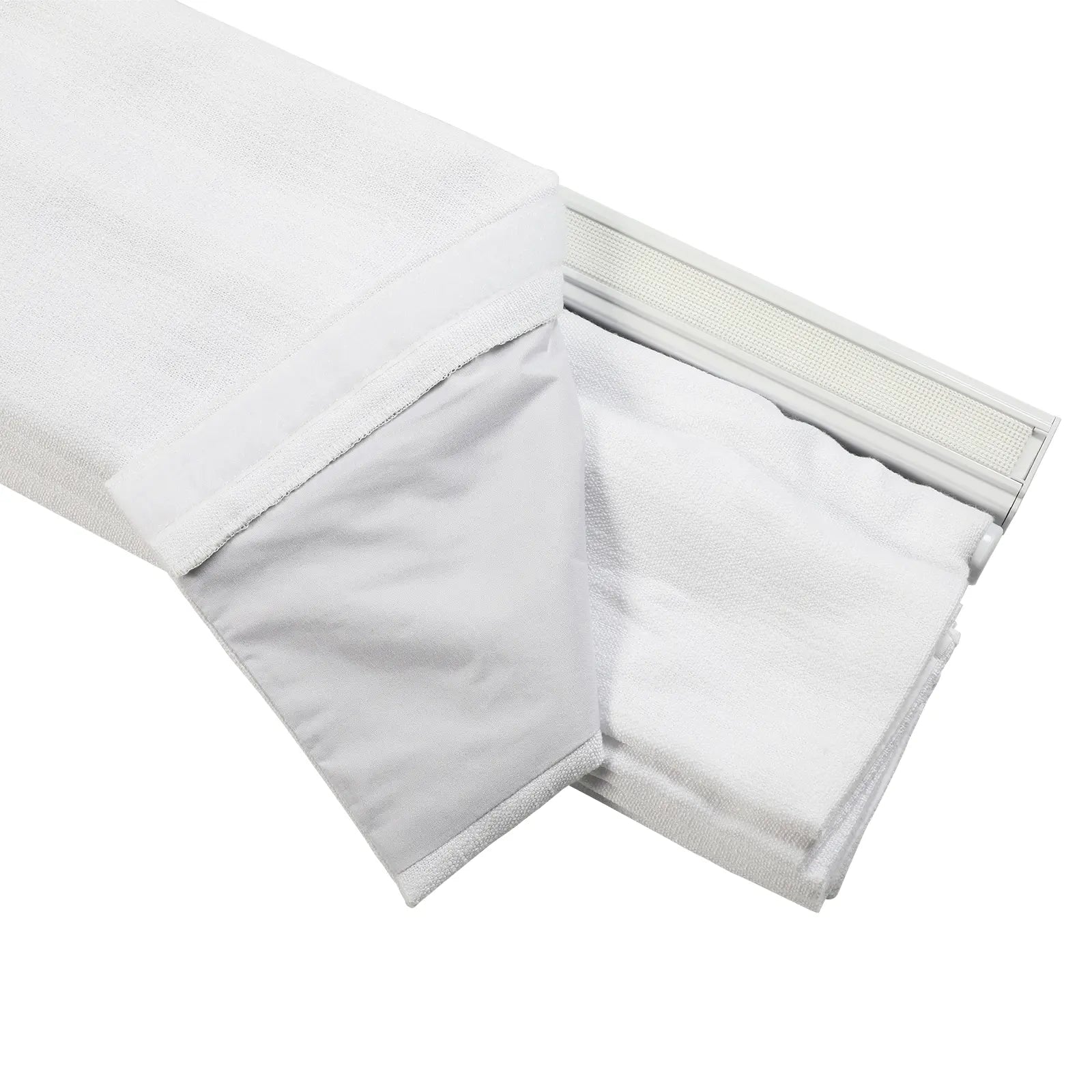 Patti Linen Day Night Roman Shade Cordless -TWOPAGES