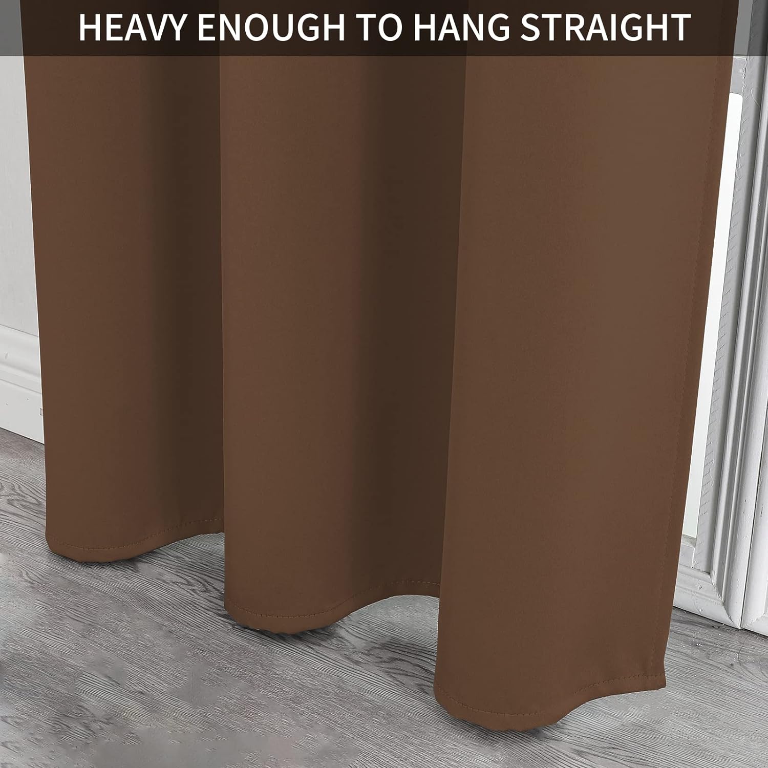 Joydeco Blackout Curtains 2 Panels Set, featuring thermal insulated long curtains