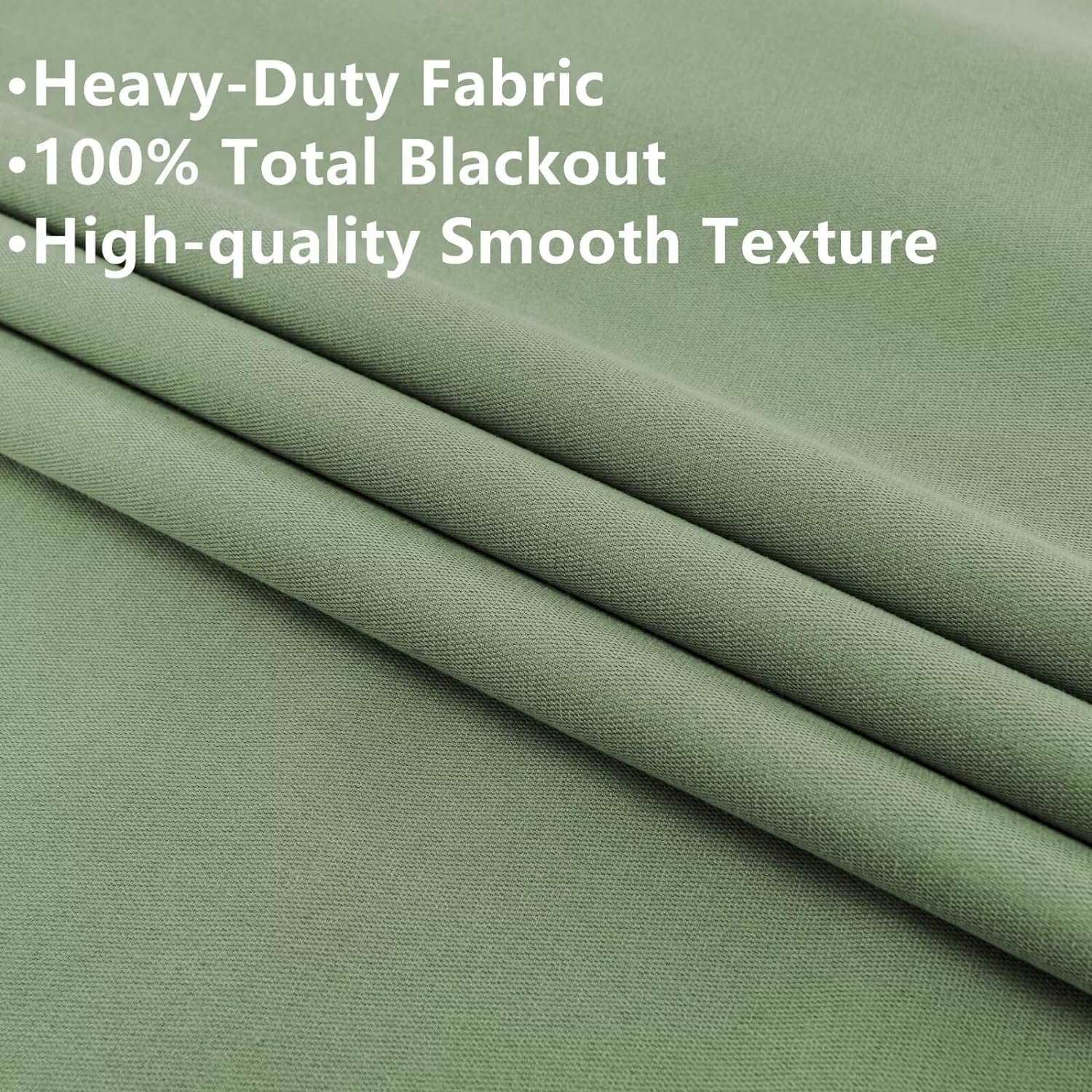 Joydeco Blackout Curtains 2 Panels Set, featuring thermal insulated long curtains