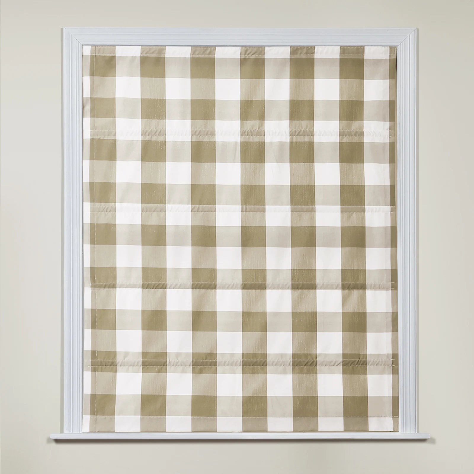 Celia Polyester Roman Shade Cord Lift TWOPAGES