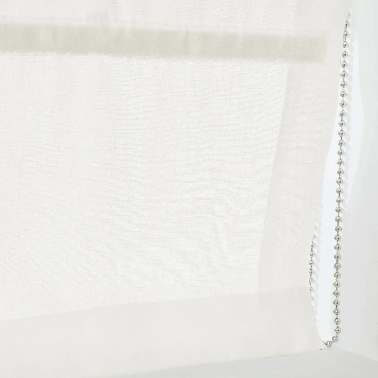 Patti Belgian Linen Roman Shade Cord Lift TWOPAGES