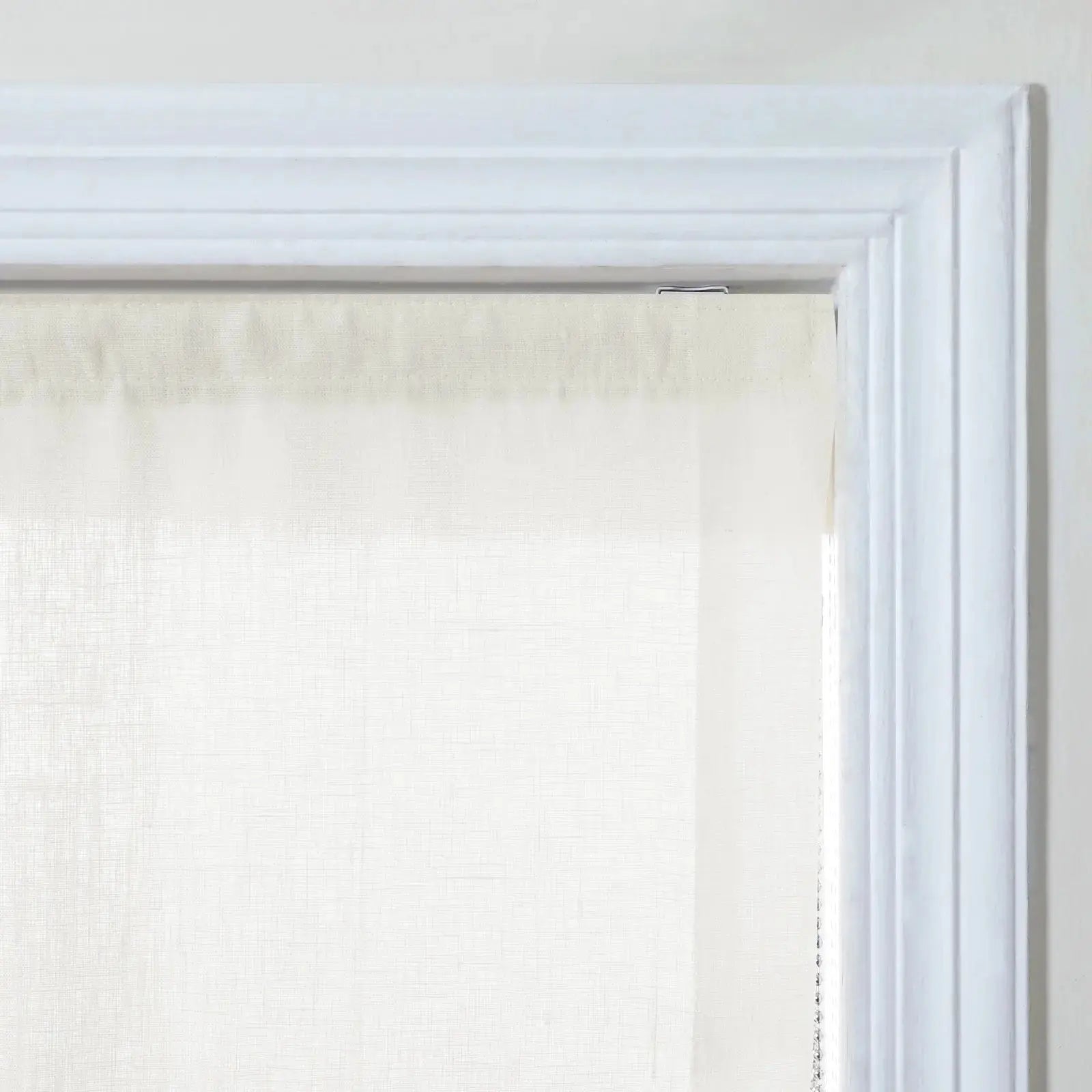 Patti Belgian Linen Roman Shade Cord Lift TWOPAGES