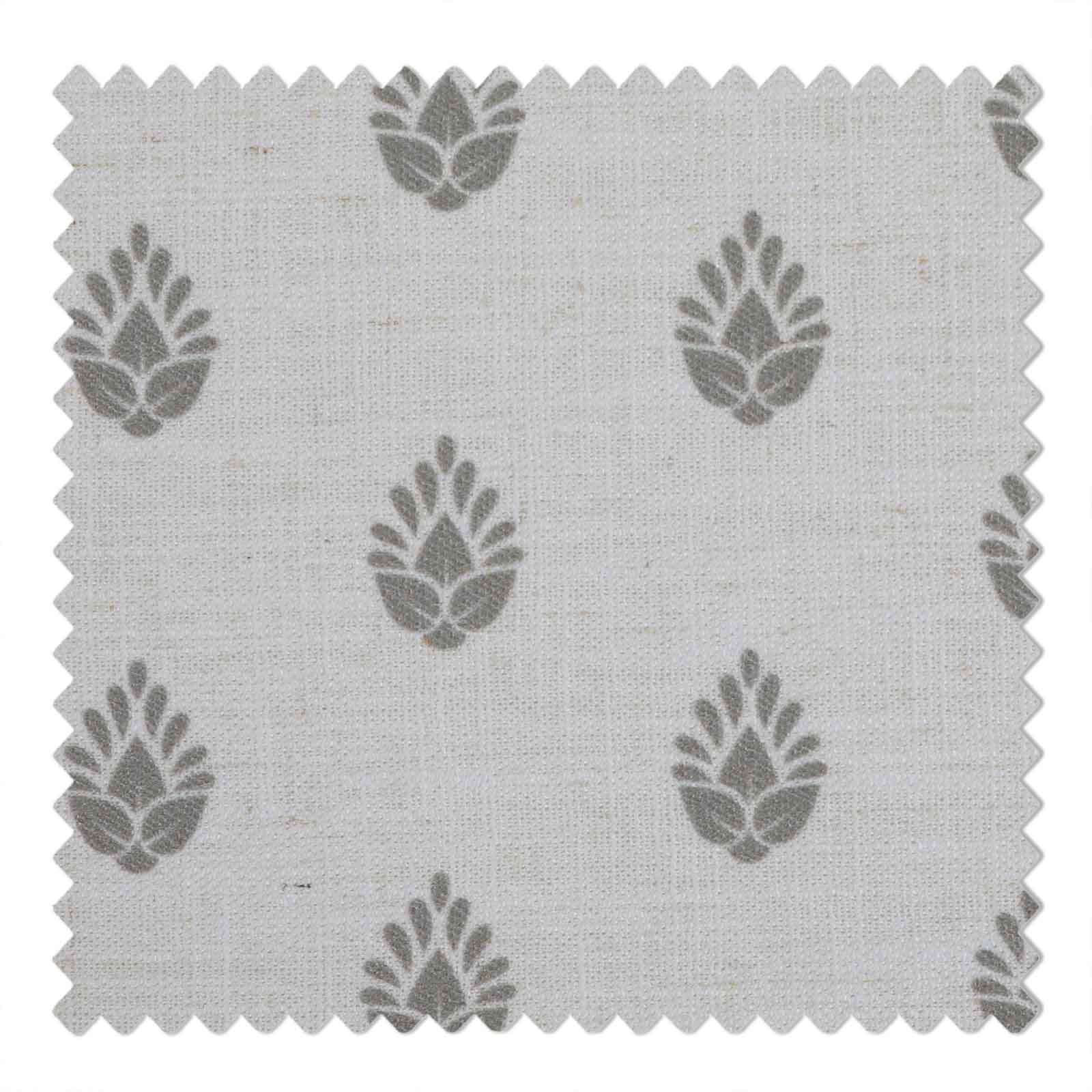 Stefana Silber Printed Roman Shade Cord Lift TWOPAGES