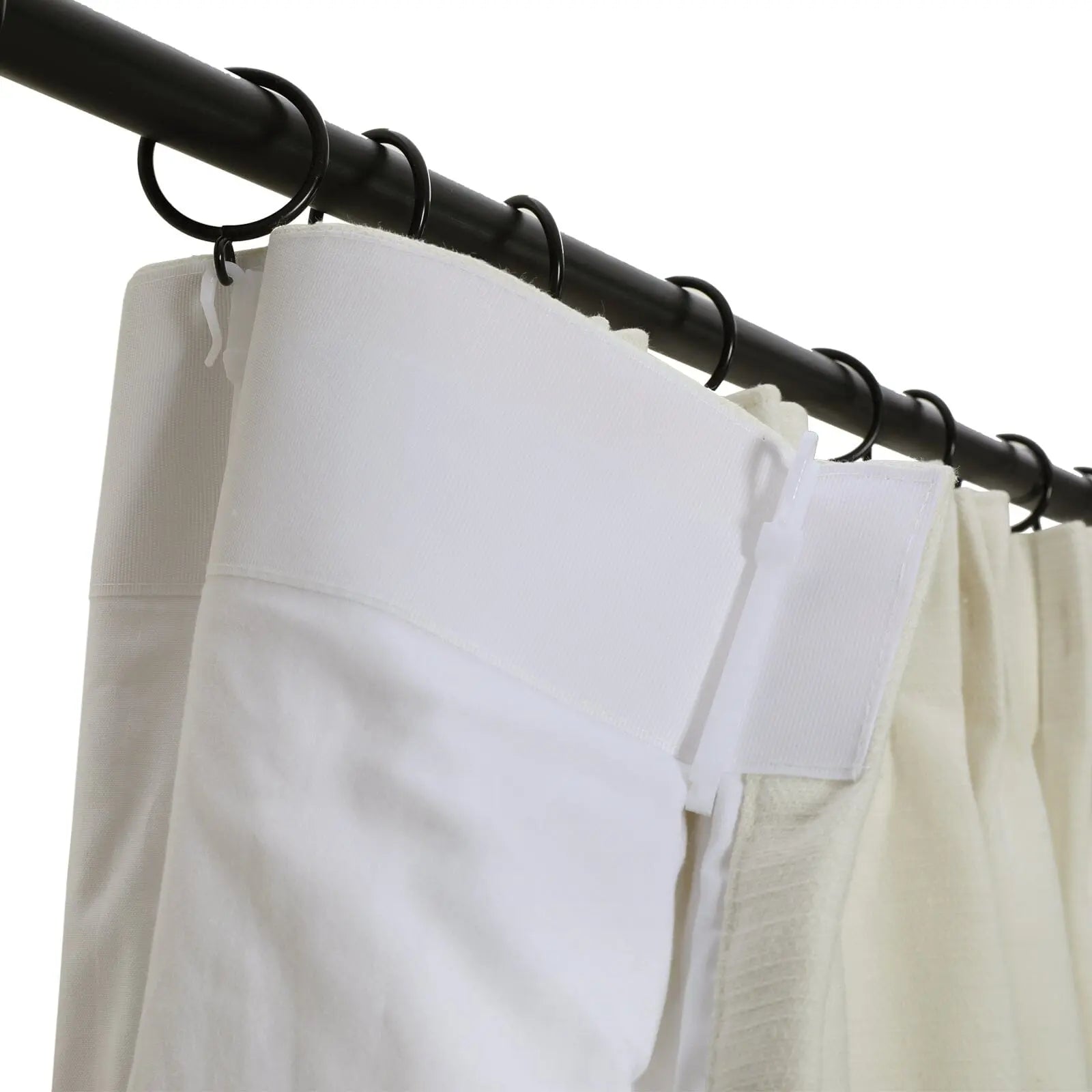 Cloe cotton blend pleated drapery for stylish insulated room design