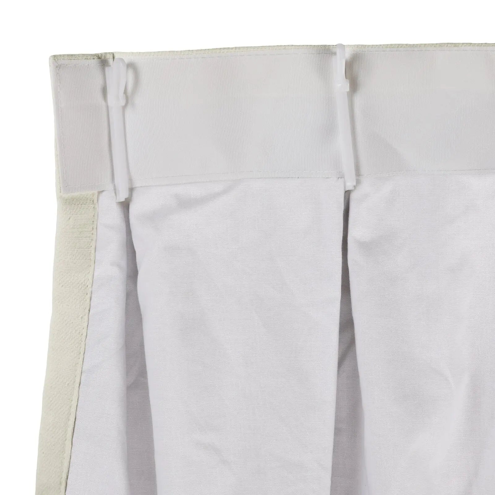 Cloe cotton blend pleated drapery for stylish insulated room design