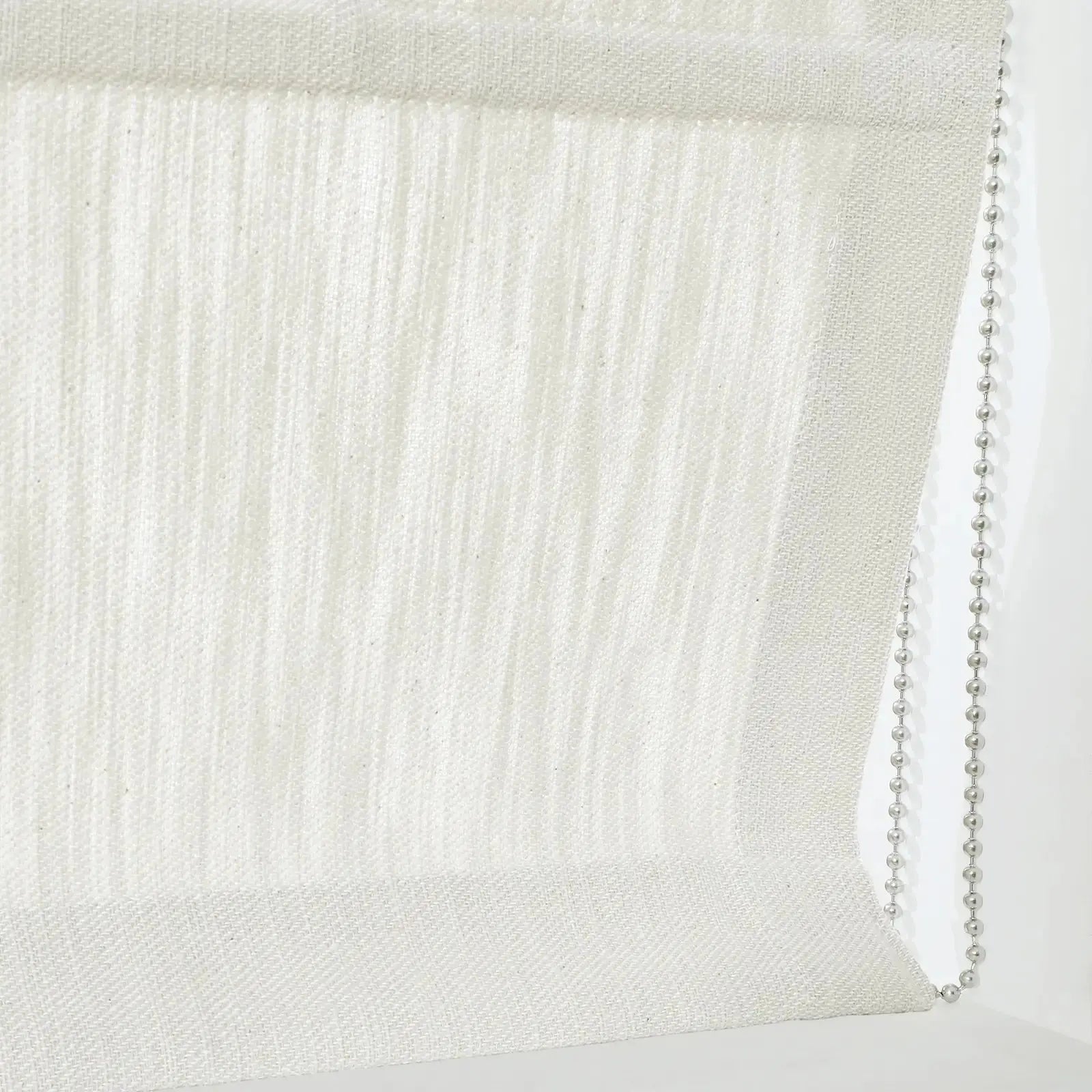 Cloe Cotton Blend Roman Shade Cord Lift TWOPAGES