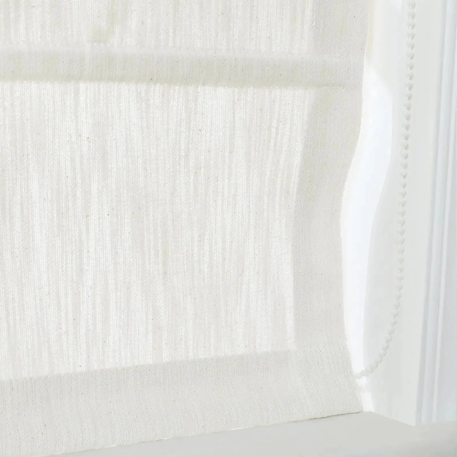 Cloe Cotton Blend Roman Shade Cord Lift TWOPAGES