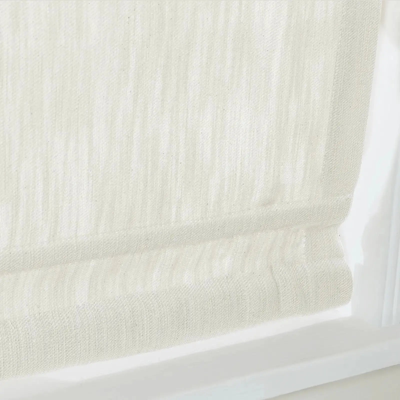 Cloe Cotton Blend Cordless Roman Shade TWOPAGES