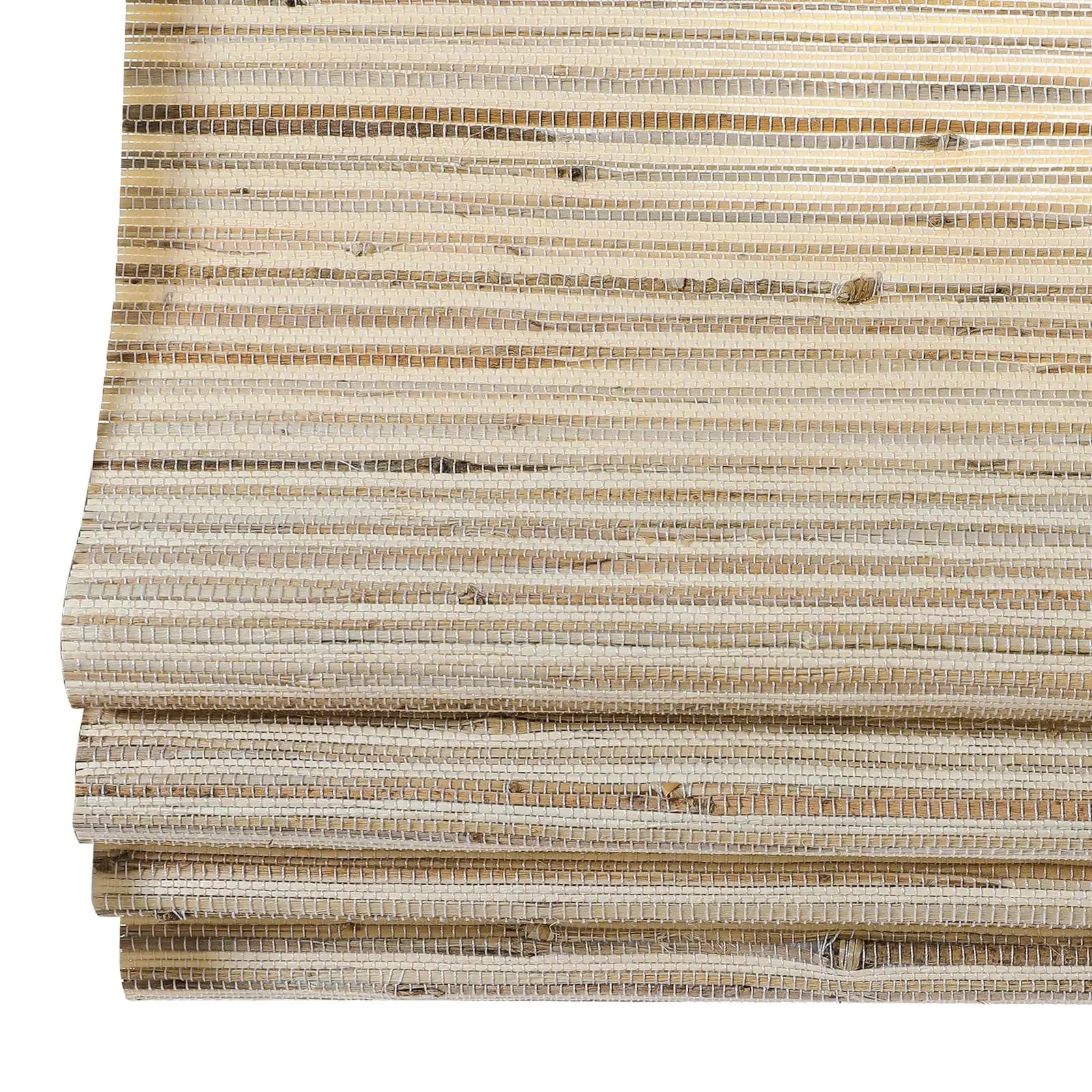 Natural Ramie Bamboo Woven Shade - Beige Brown TWOPAGES CURTAINS