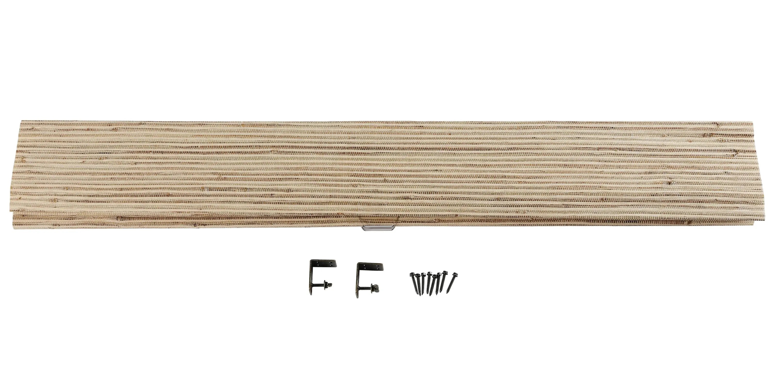 Natural Ramie Bamboo Woven Shade - Beige Brown TWOPAGES CURTAINS