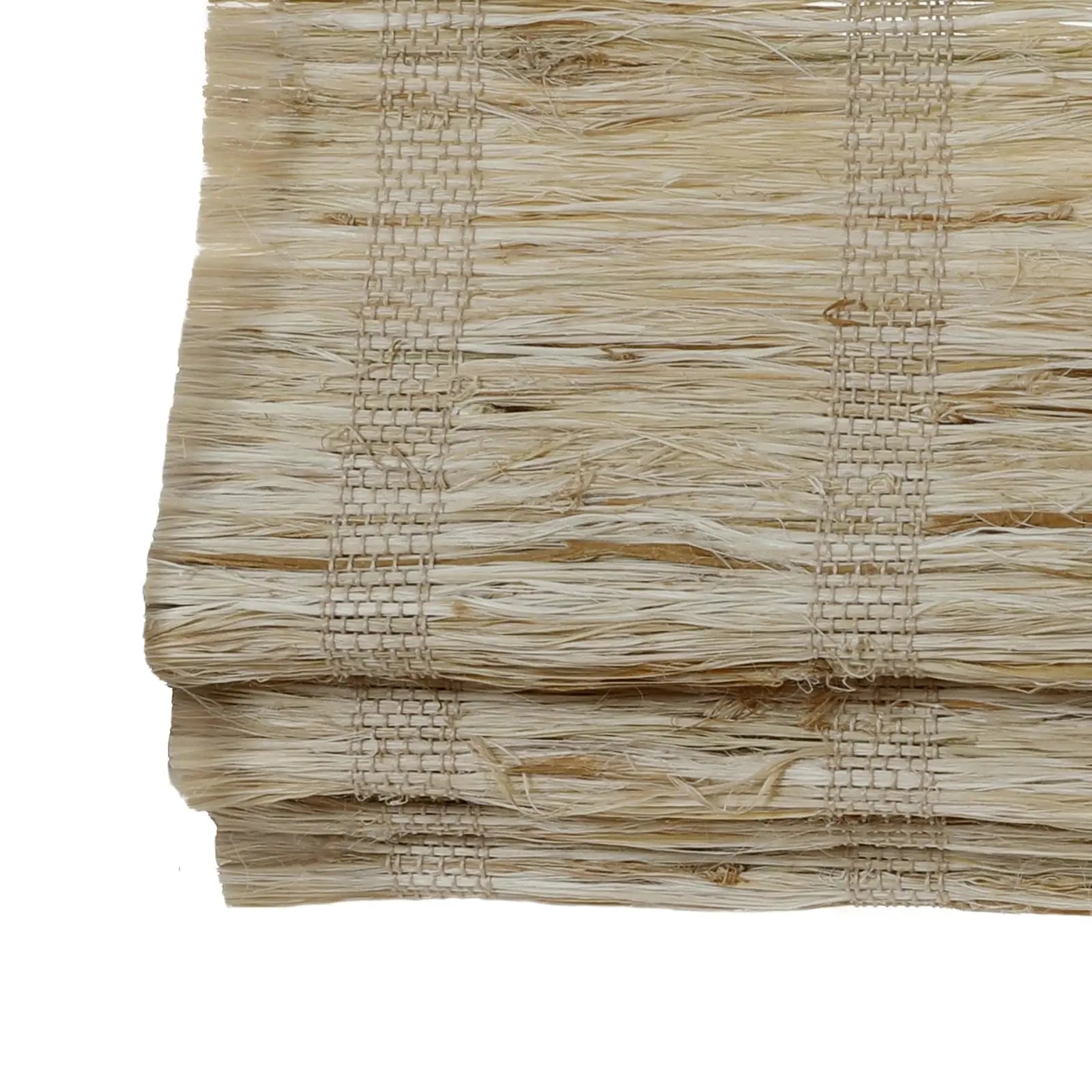 Natural Ramie Bamboo Woven Shade - Almond TWOPAGES CURTAINS