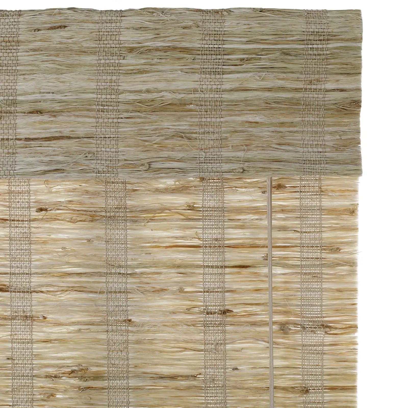 Natural Ramie Bamboo Woven Shade - Almond TWOPAGES CURTAINS
