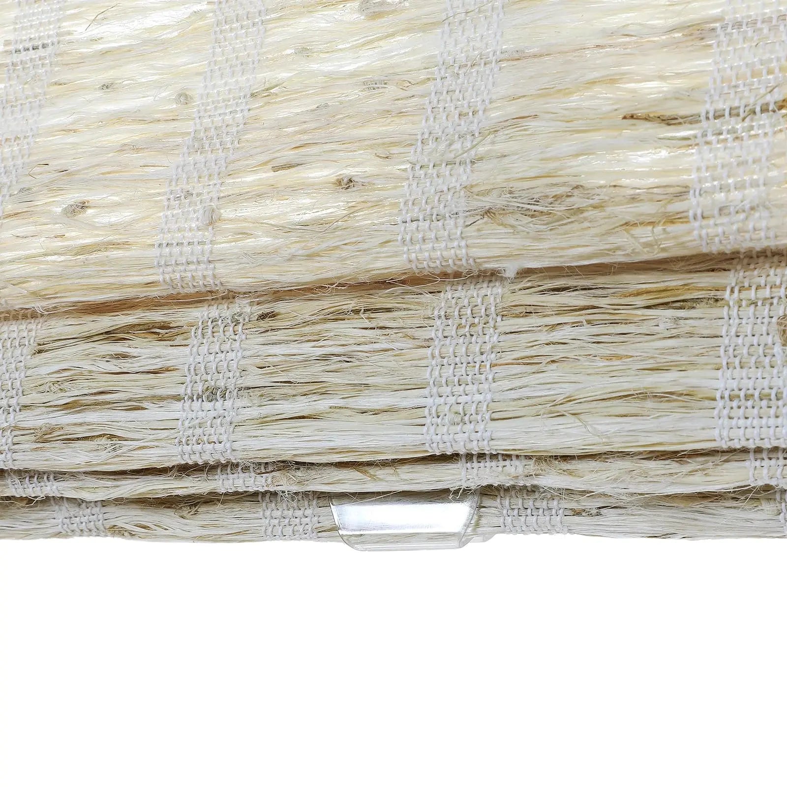 Natural Ramie Bamboo Woven Shade - Shell TWOPAGES CURTAINS
