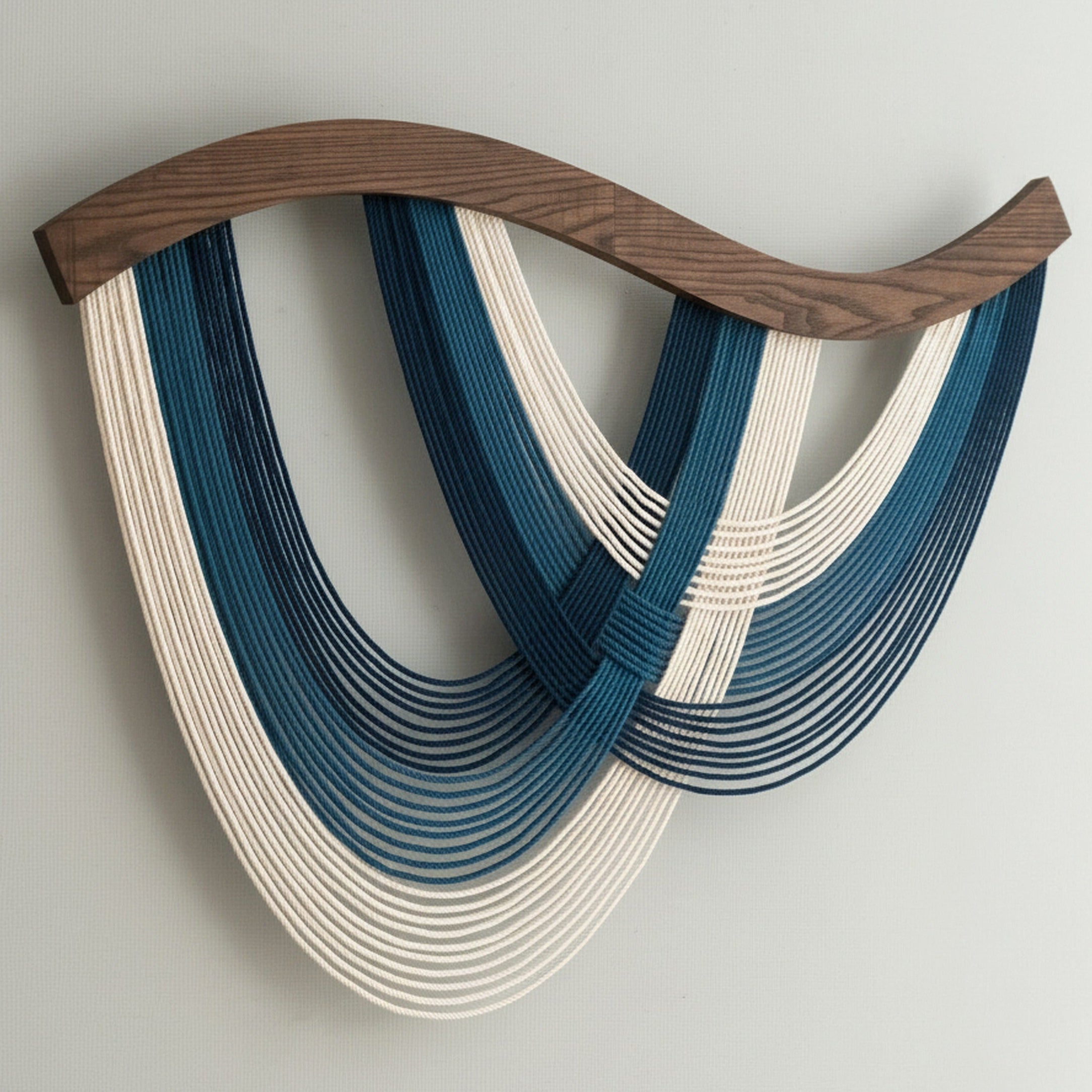 Fiber Macrame Wall Hanging Boho Decor V93