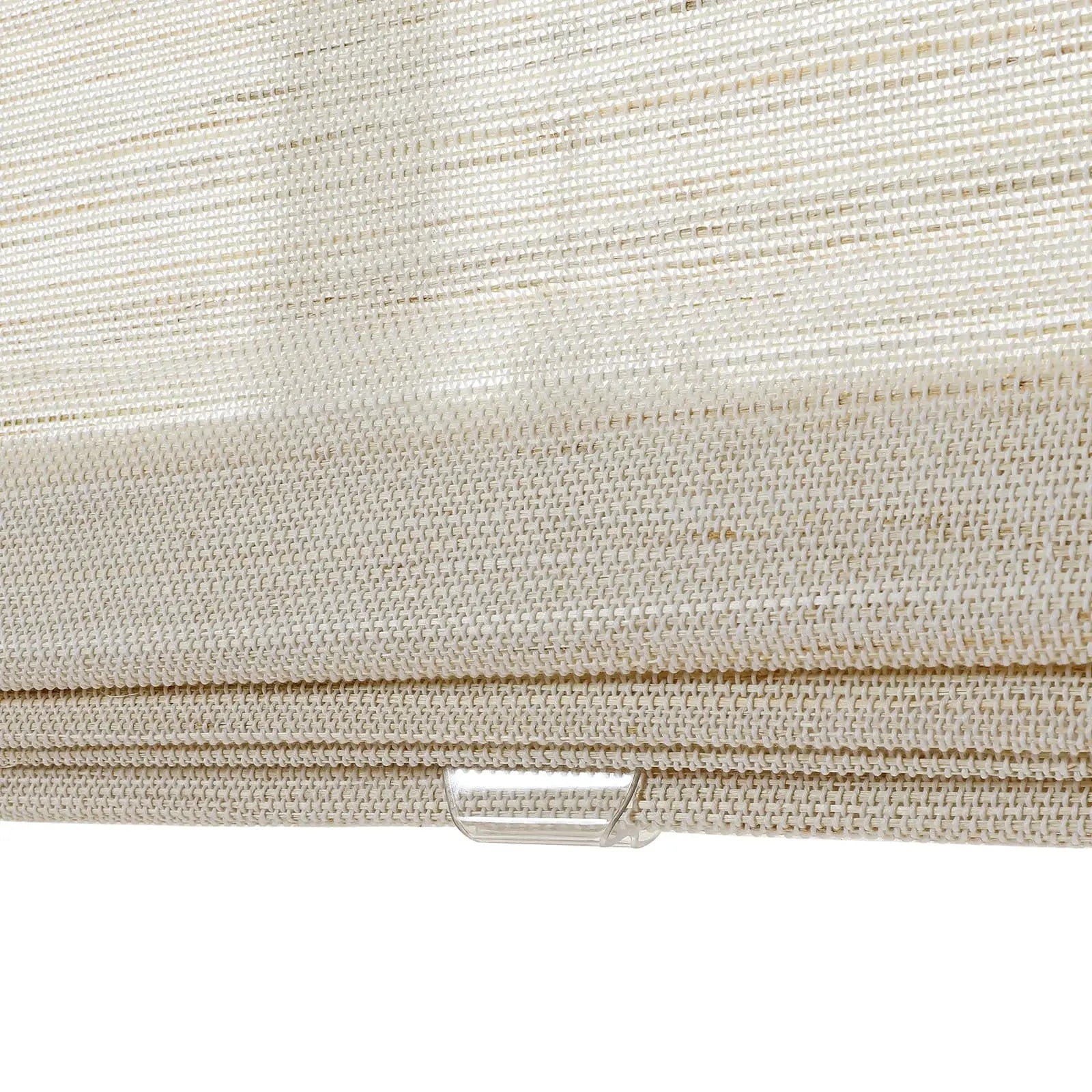 Natural Ramie Bamboo Woven Shade - Wall White TWOPAGES CURTAINS