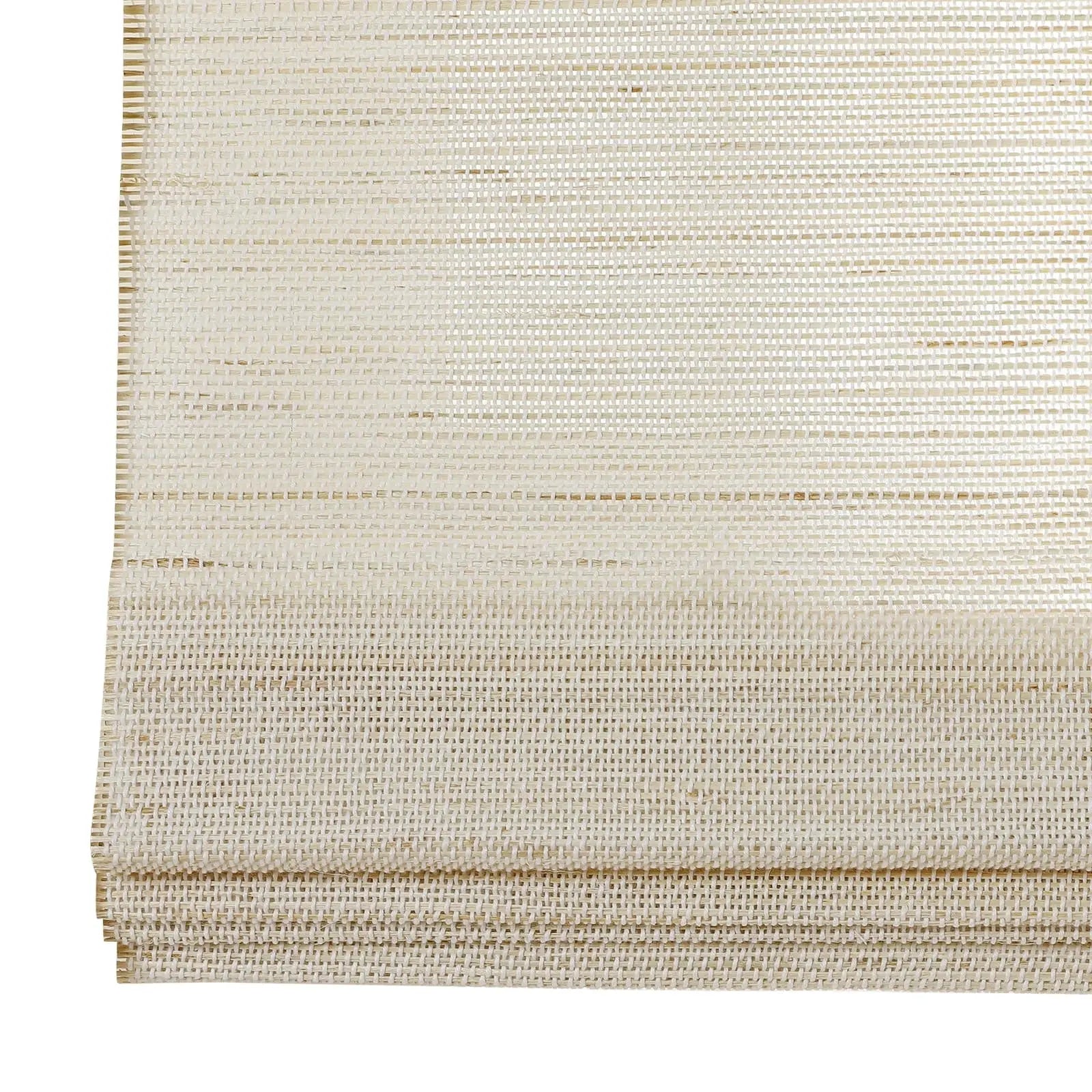Natural Ramie Bamboo Woven Shade - Wall White TWOPAGES CURTAINS