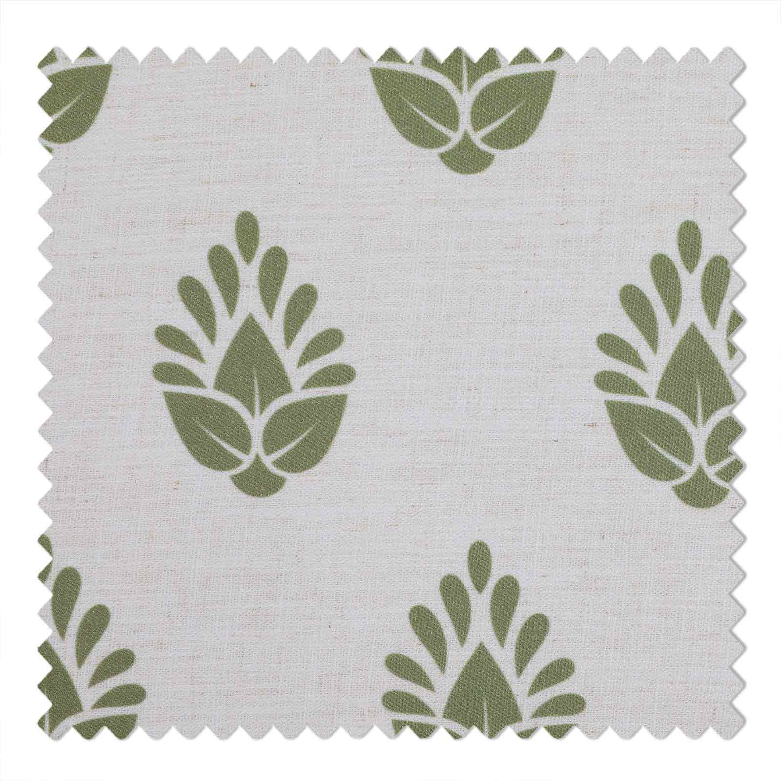 Stefana Silber Printed Roman Shade Cord Lift TWOPAGES