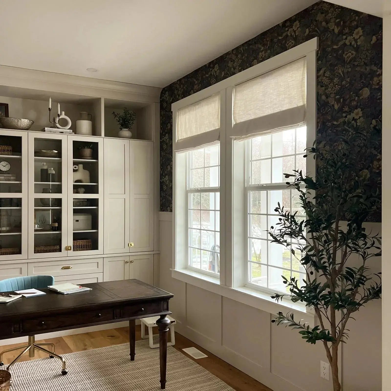 Liz Linen Roman Shade Cordless -TWOPAGES