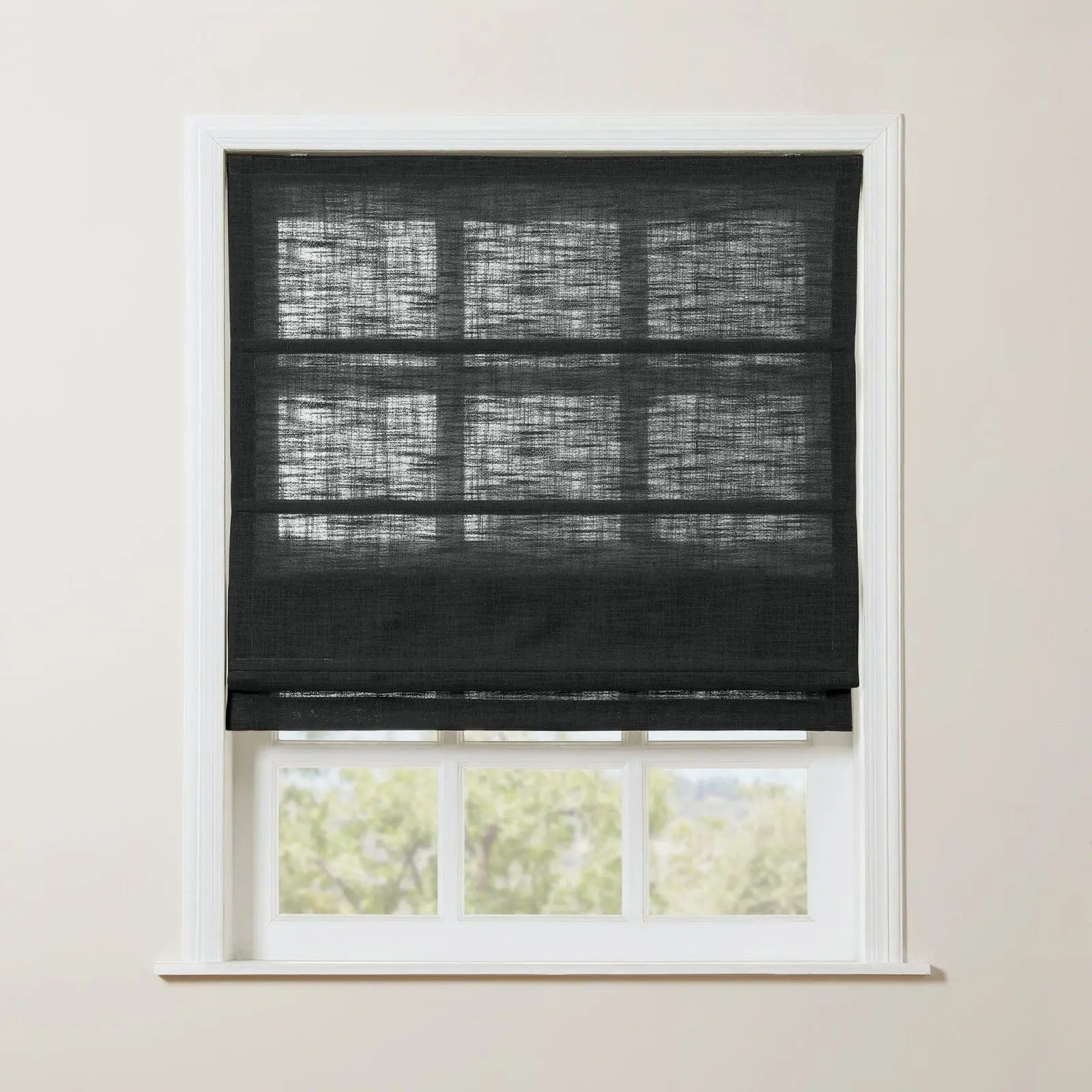 Liz Linen Roman Shade Cordless TWOPAGES