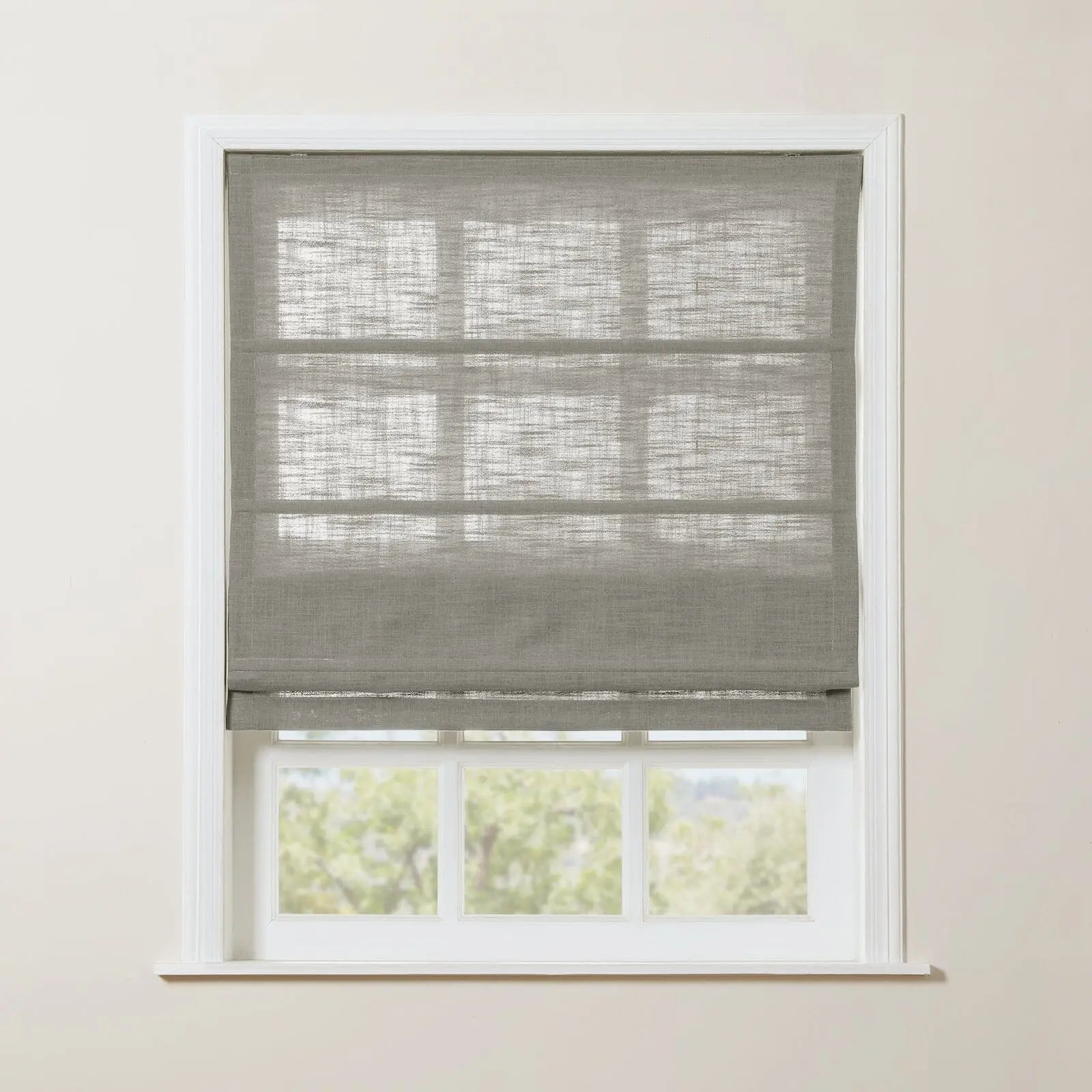 Liz Linen Roman Shade Cordless TWOPAGES