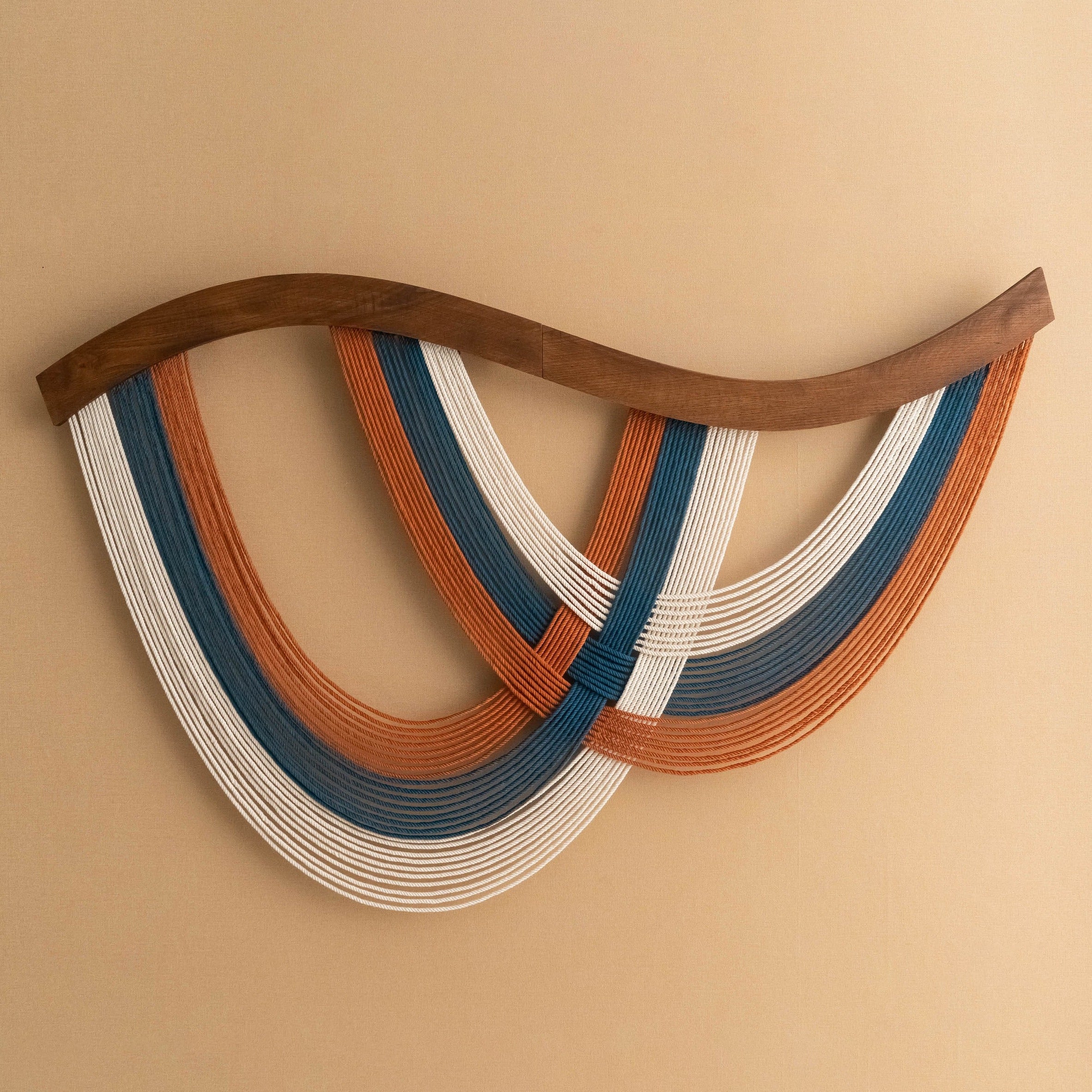 Fiber Macrame Wall Hanging Boho Home Decor V93