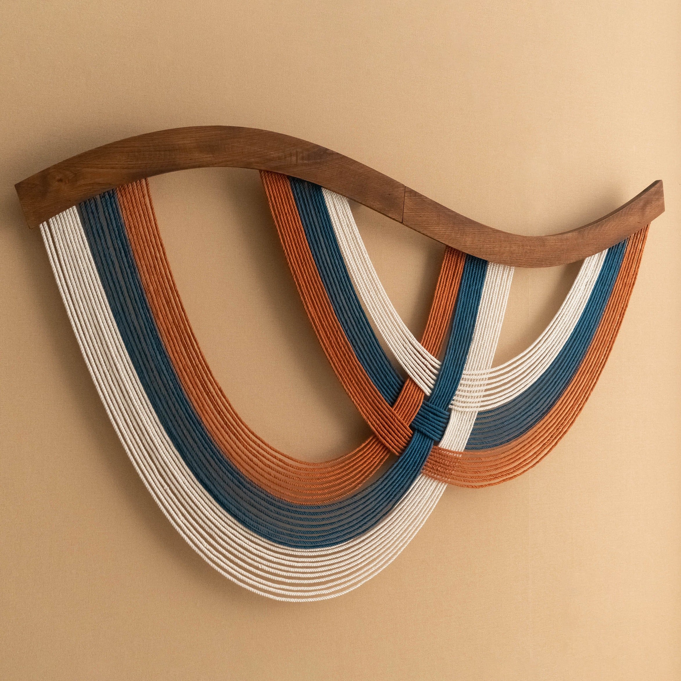 Fiber Macrame Wall Hanging Boho Home Decor V93