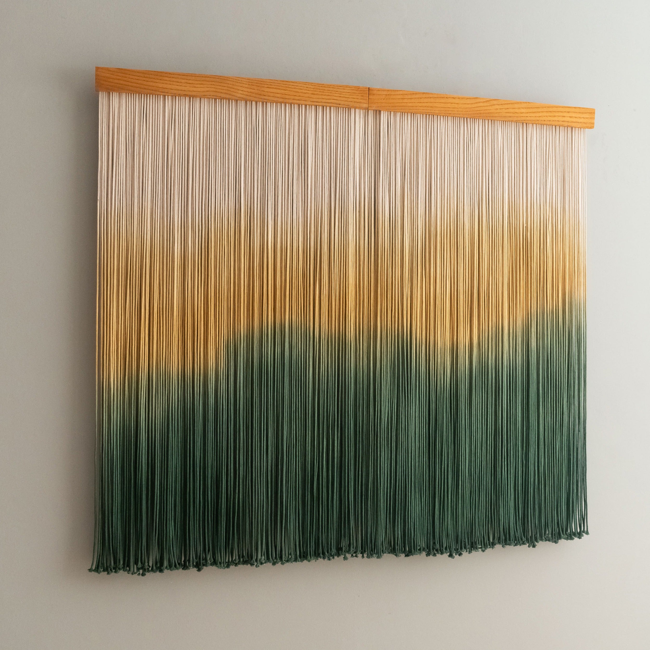 Forest Sunset Macrame Wall Hanging Rustic Boho Decor U23