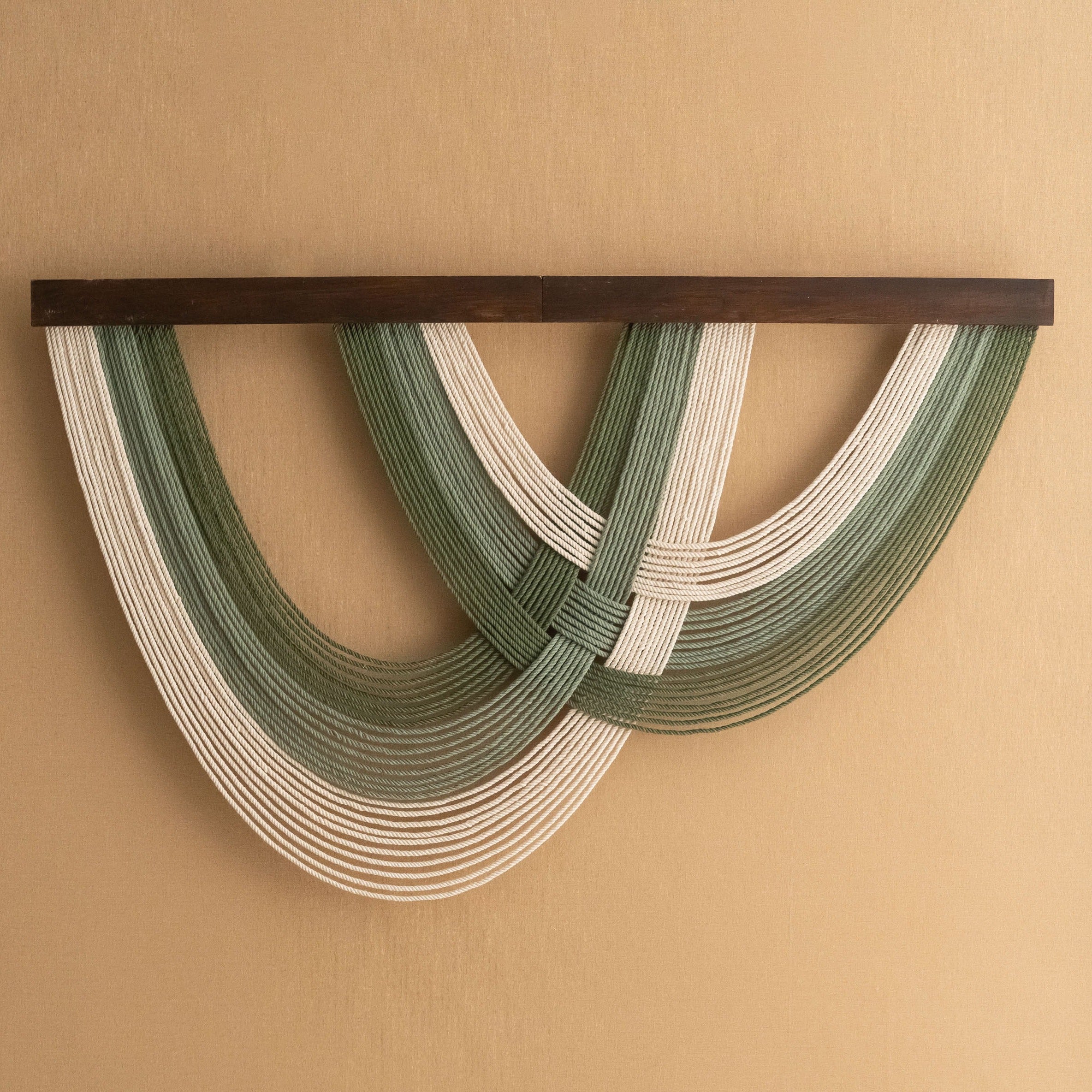 Large Handmade Cotton Macrame Wall Hanging V91