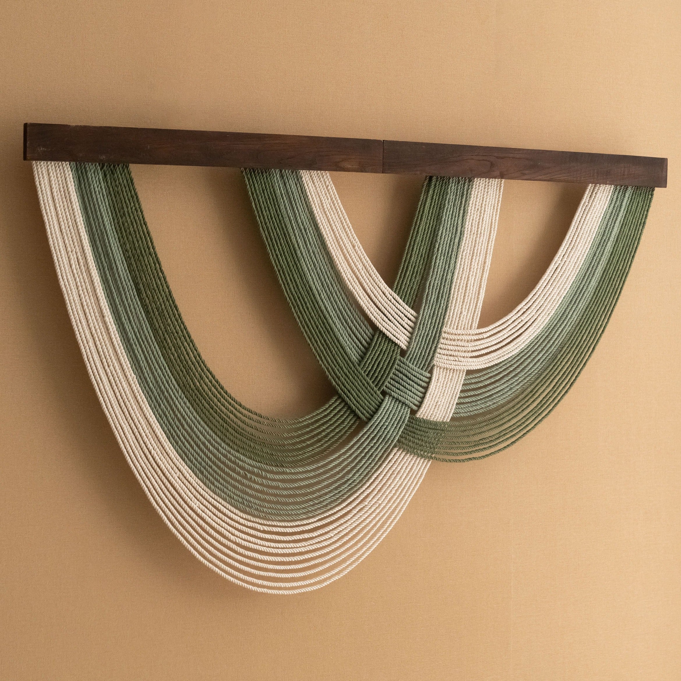 Large Handmade Cotton Macrame Wall Hanging V91