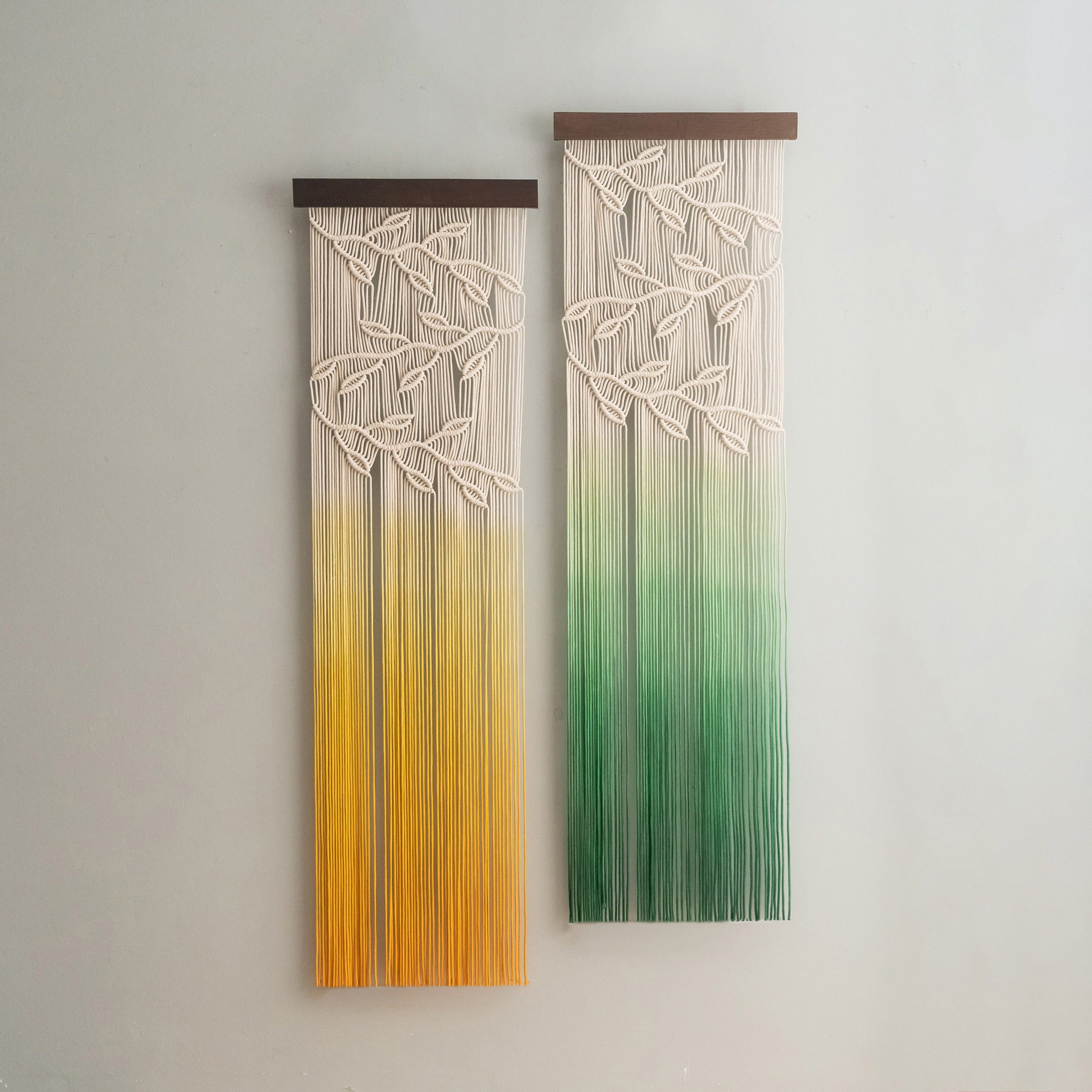 Macrame Fiber Wall Hanging Decor U29