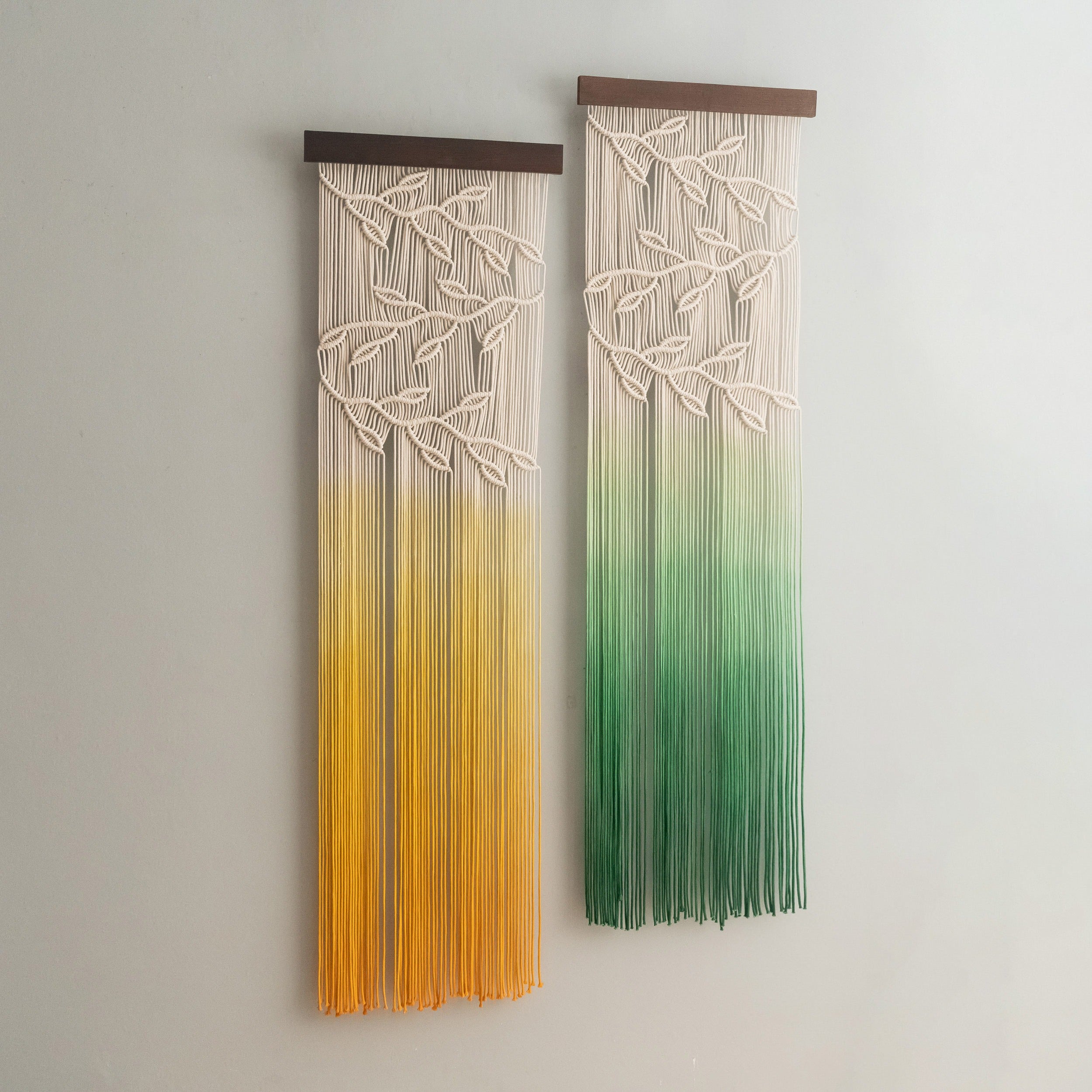 Macrame Fiber Wall Hanging Decor U29