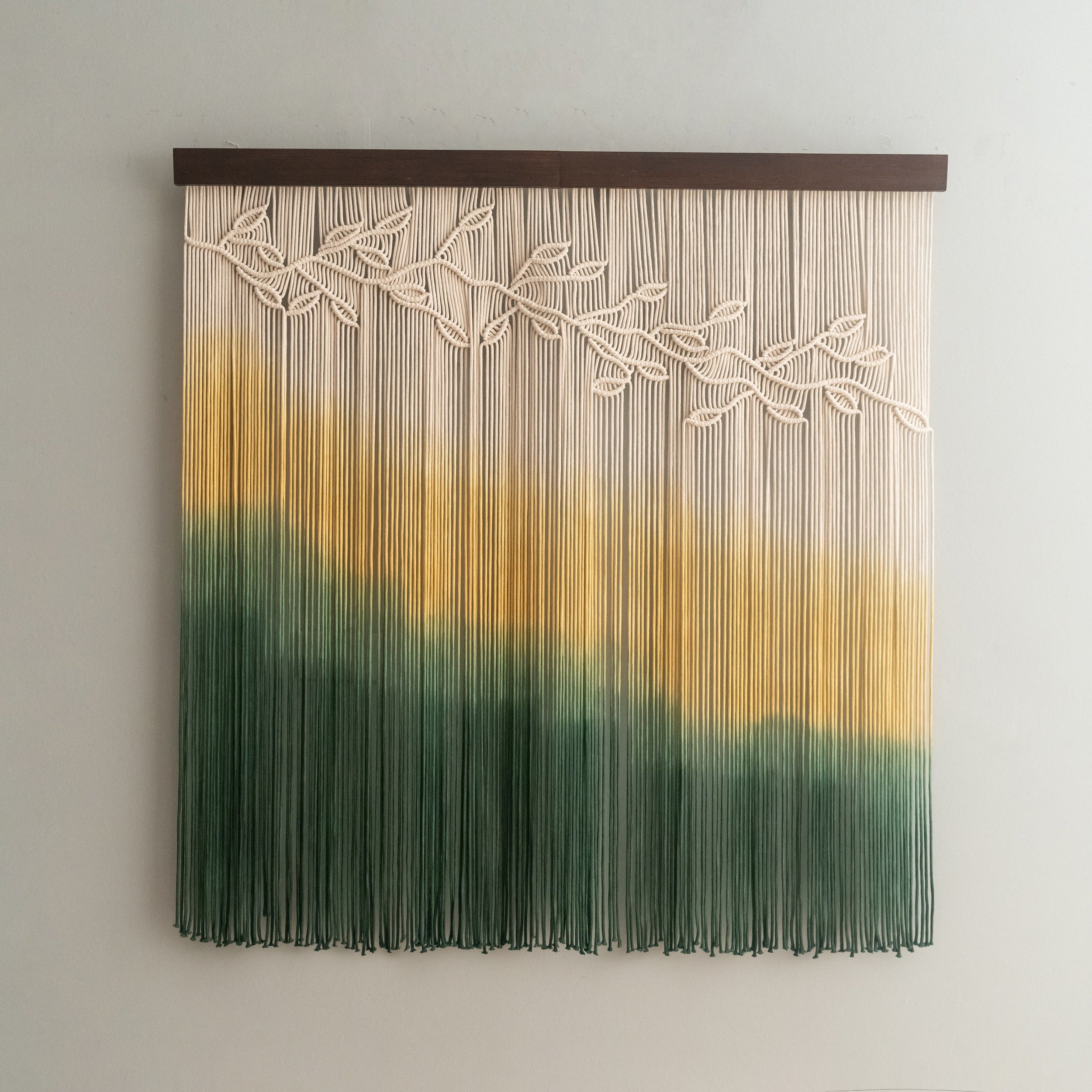 Large Macrame Fiber Wall Hanging Decor U30